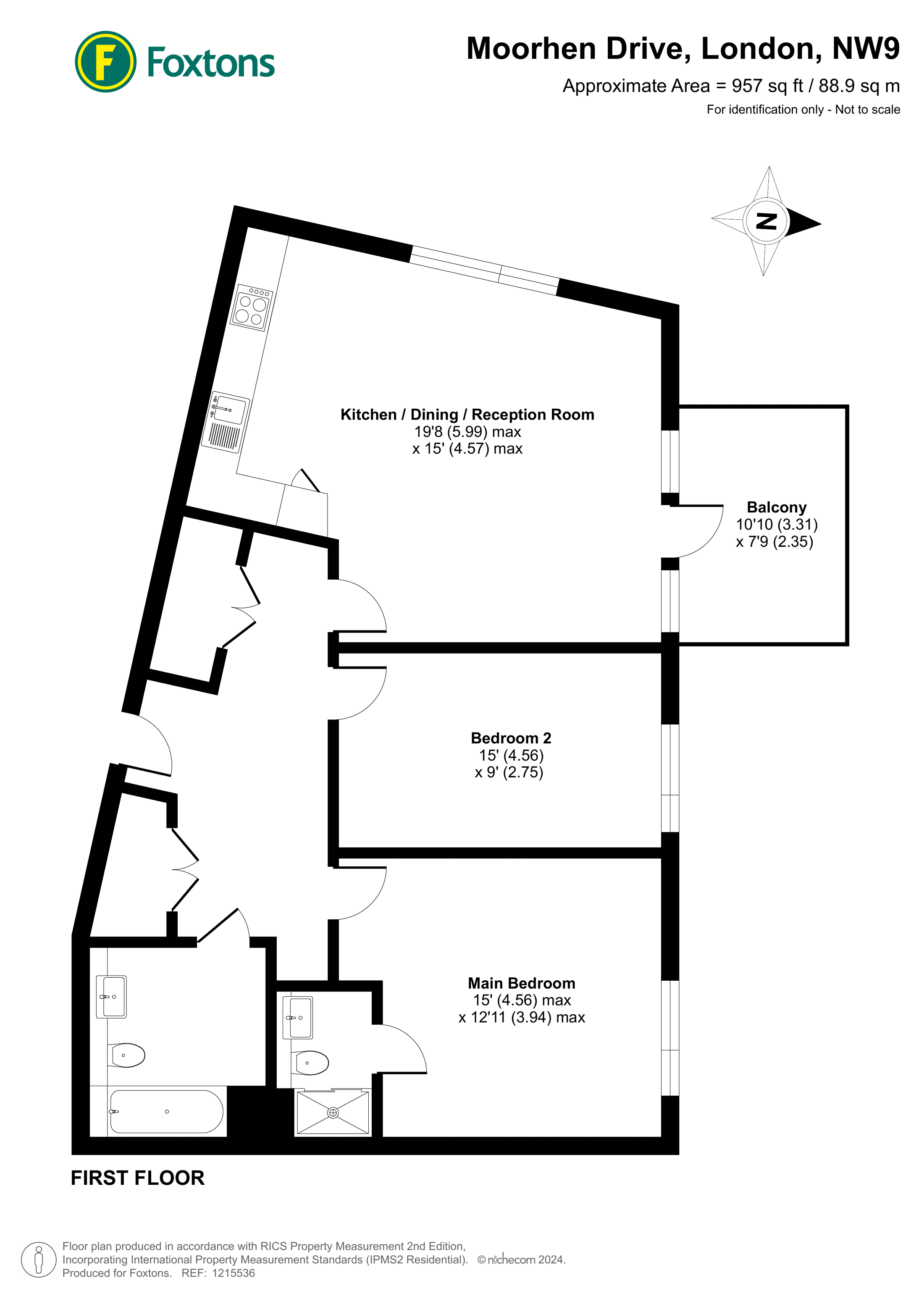 Moorhen Drive, Hendon floorplan