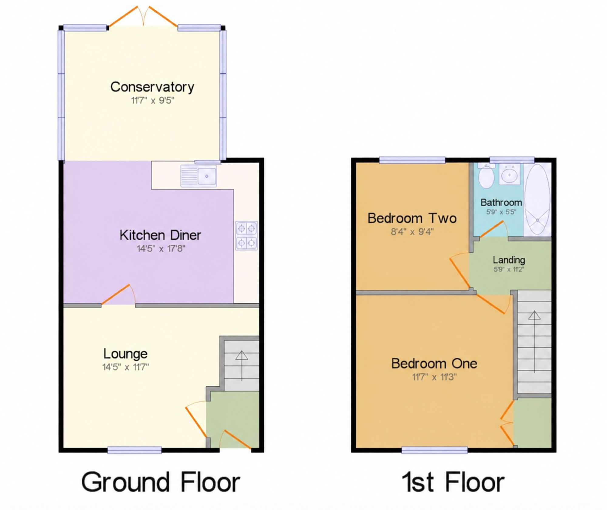 6 Winwick Lane, Warrington floorplan