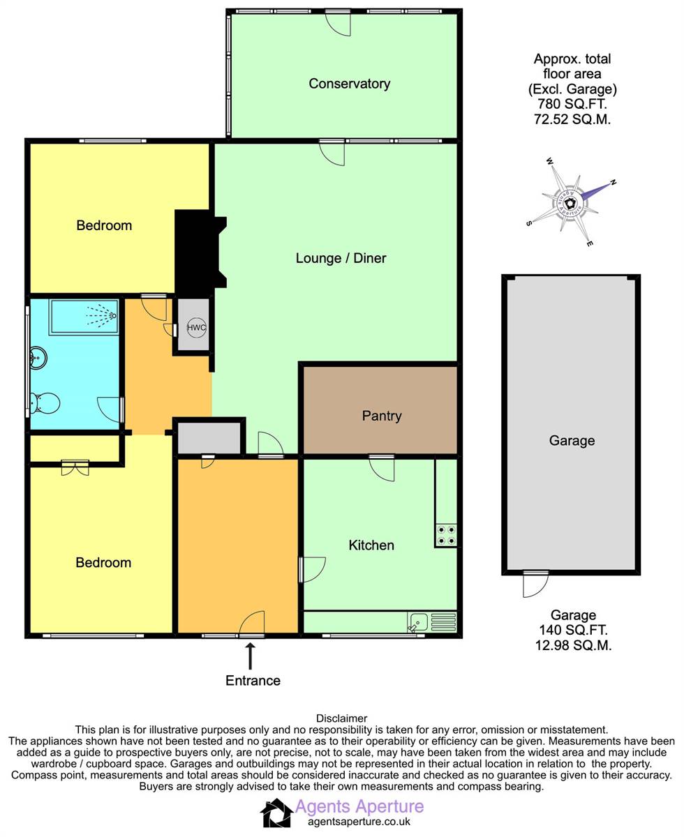 24, Pluckley Gardens, Margate floorplan