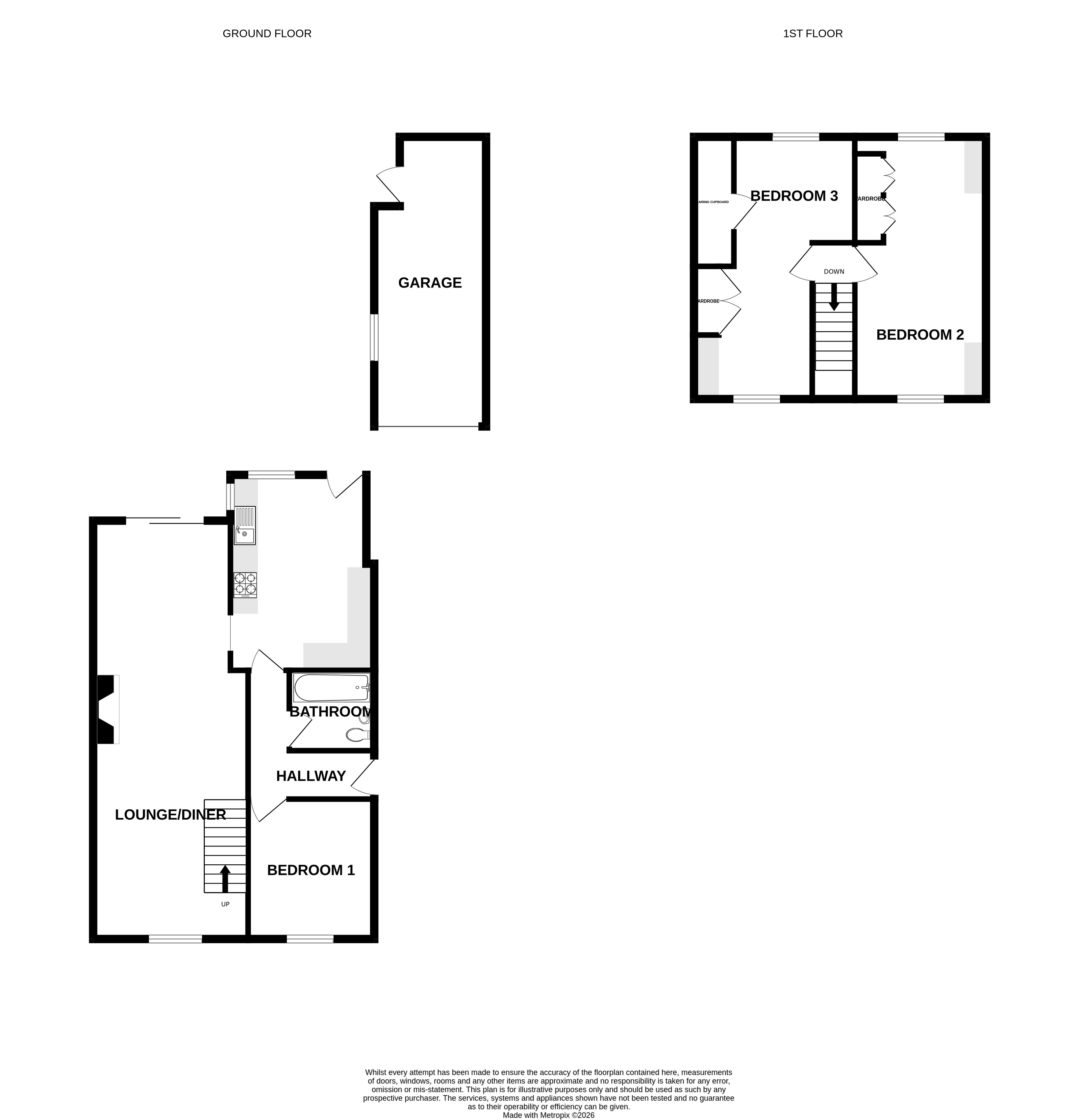 21, Johnson Road, Bedworth floorplan