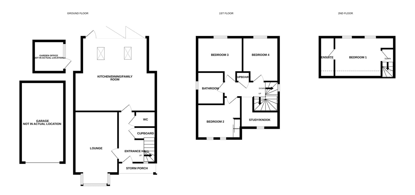 4, Lupin Drive, Tewkesbury floorplan