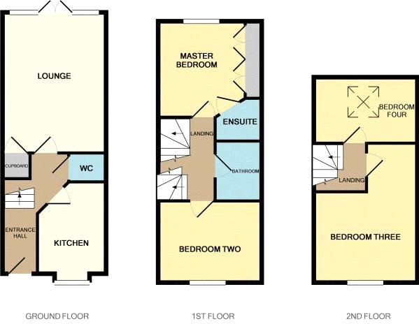 4 Bedrooms End terrace house for sale in Queens Avenue, Snodland, Kent ME6