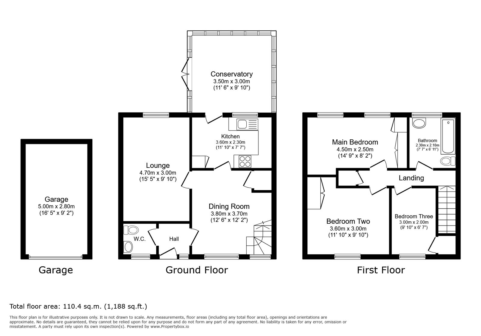 85, Pentland Close, Hampshire floorplan
