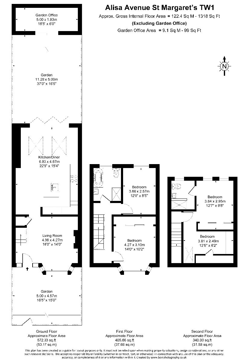 34 Ailsa Avenue, St Margarets floorplan