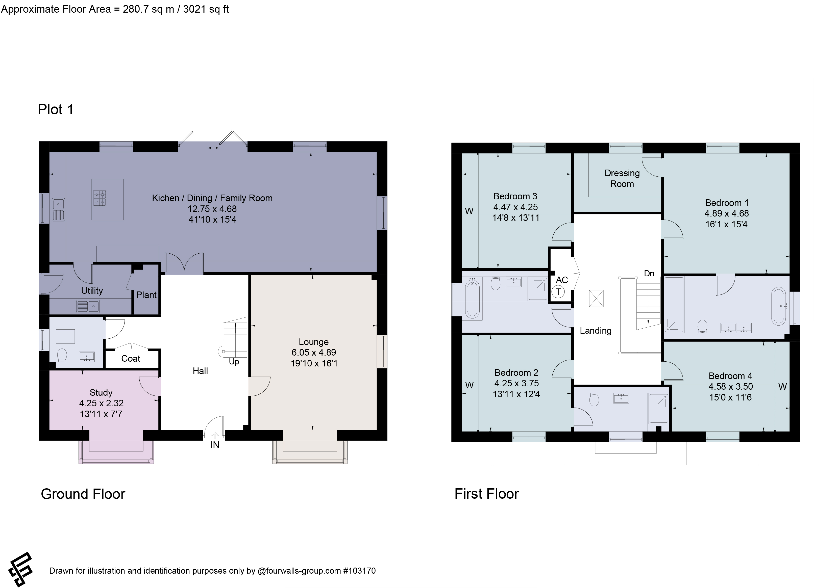 Wray How New,, Downside Road, Hampshire floorplan