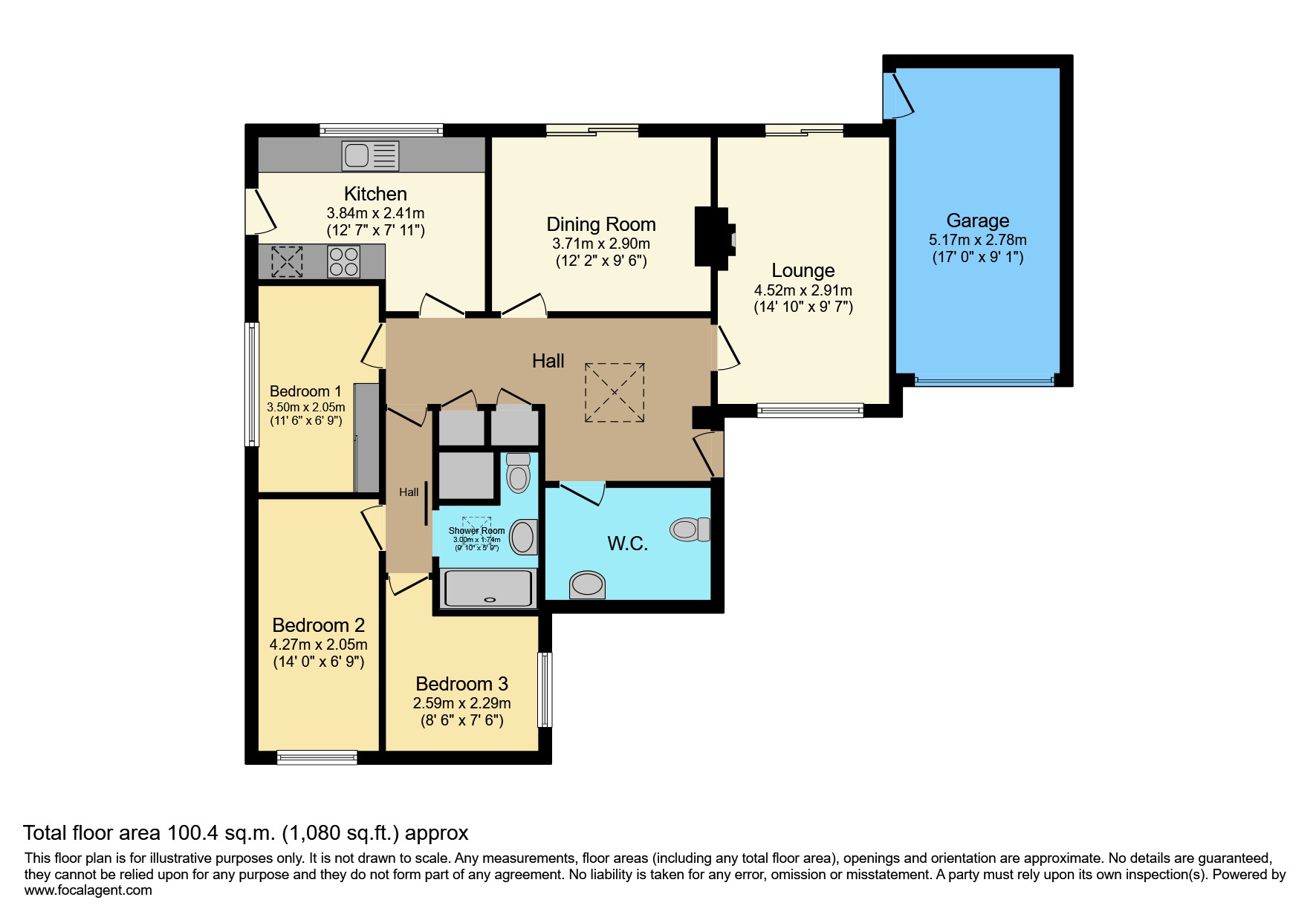 4, Temple Garth, York floorplan