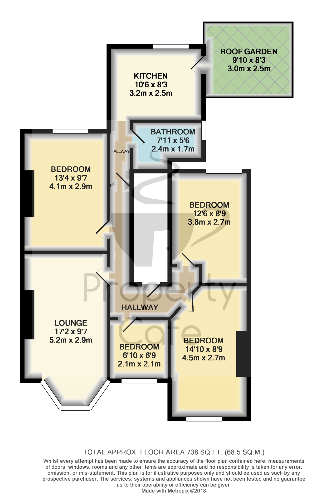 4 Bedrooms Flat to rent in Milward Crescent, Hastings TN34