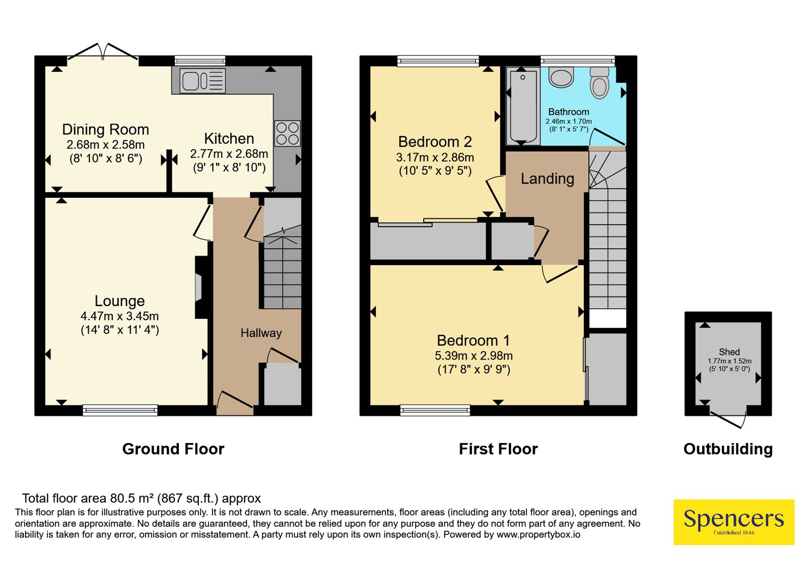 Dane Street, Leicestershire floorplan
