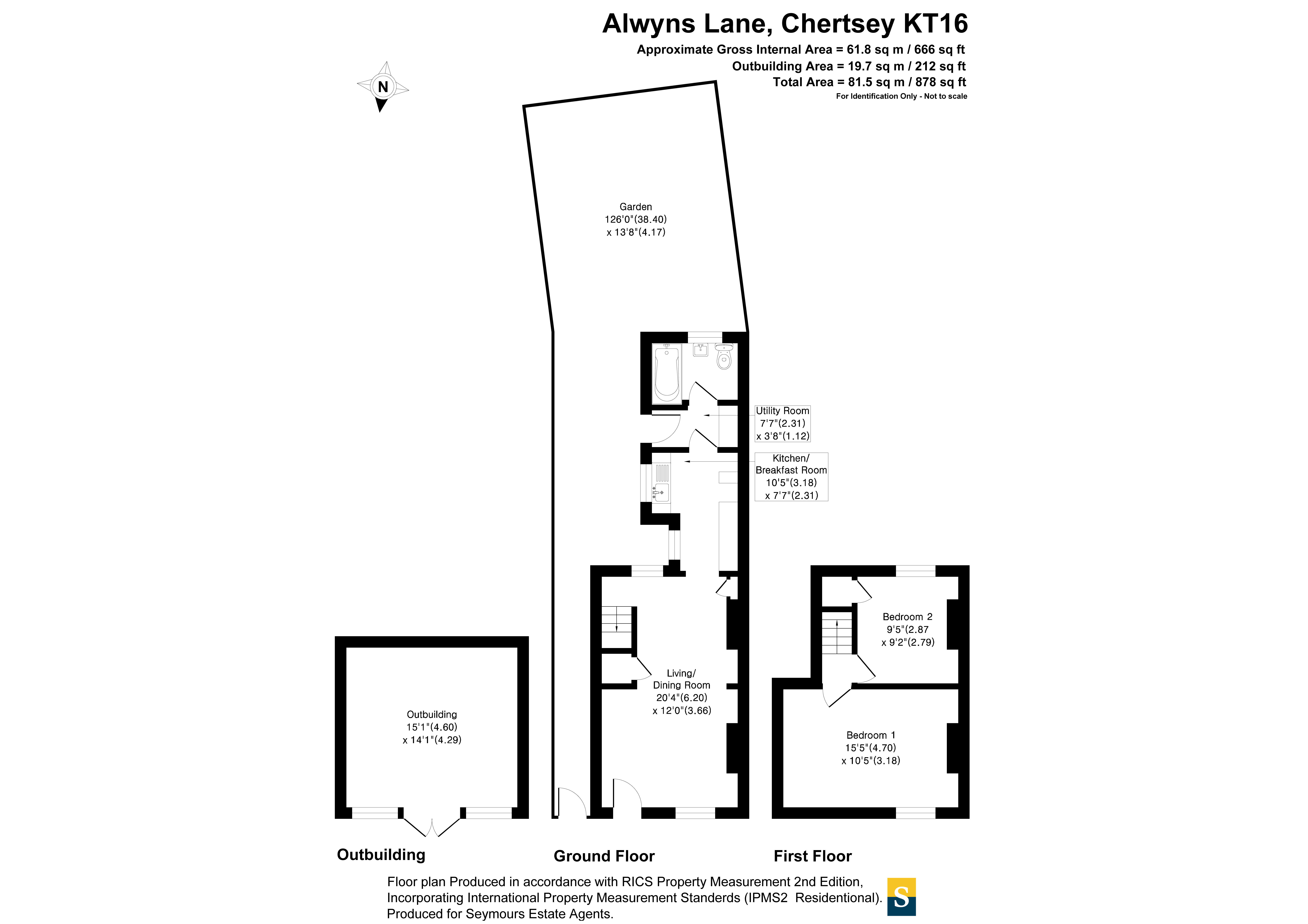 18, Alwyns Lane, Surrey floorplan