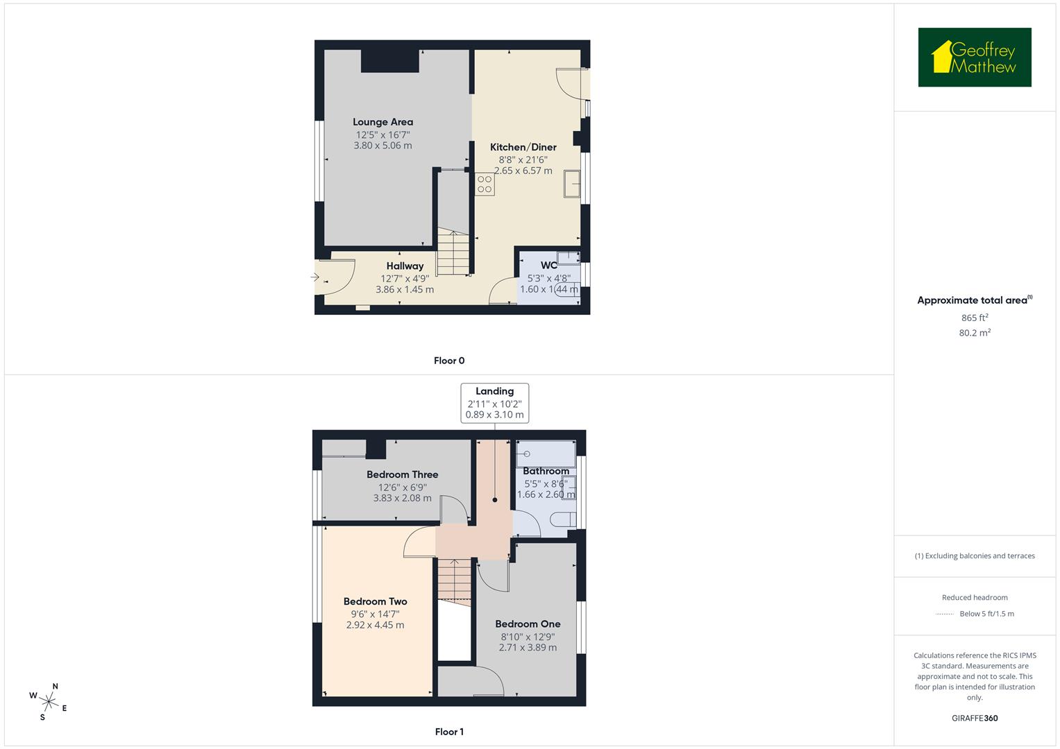 144, Ferrier Road, Chells, Stevenage floorplan