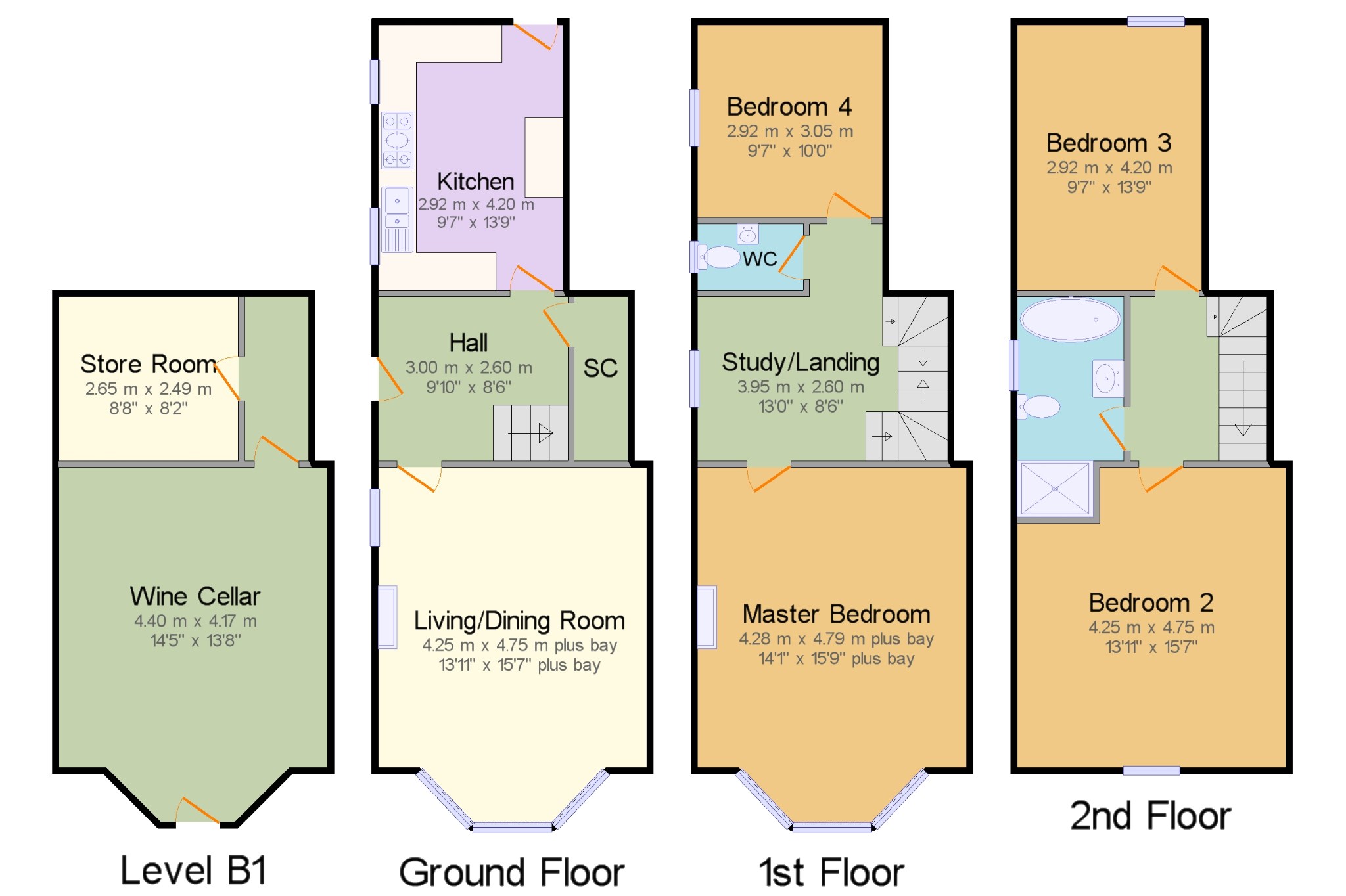 4 Bedrooms Semi-detached house for sale in Robertson Road, Buxton, Derbyshire SK17