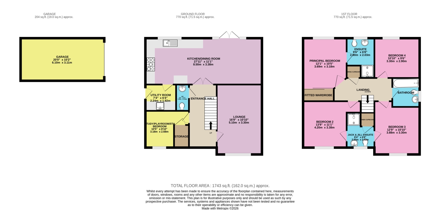 25, WOODALL GATE, GOOLE floorplan