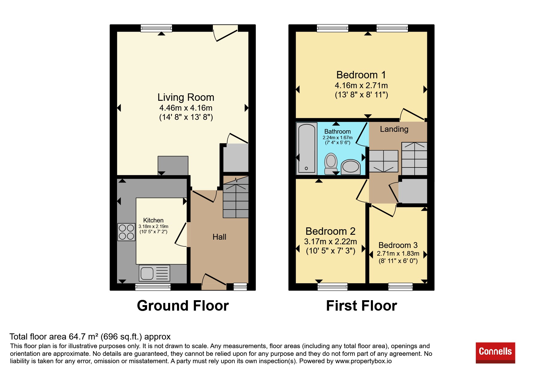 25, Rushbury Close, Ipswich floorplan