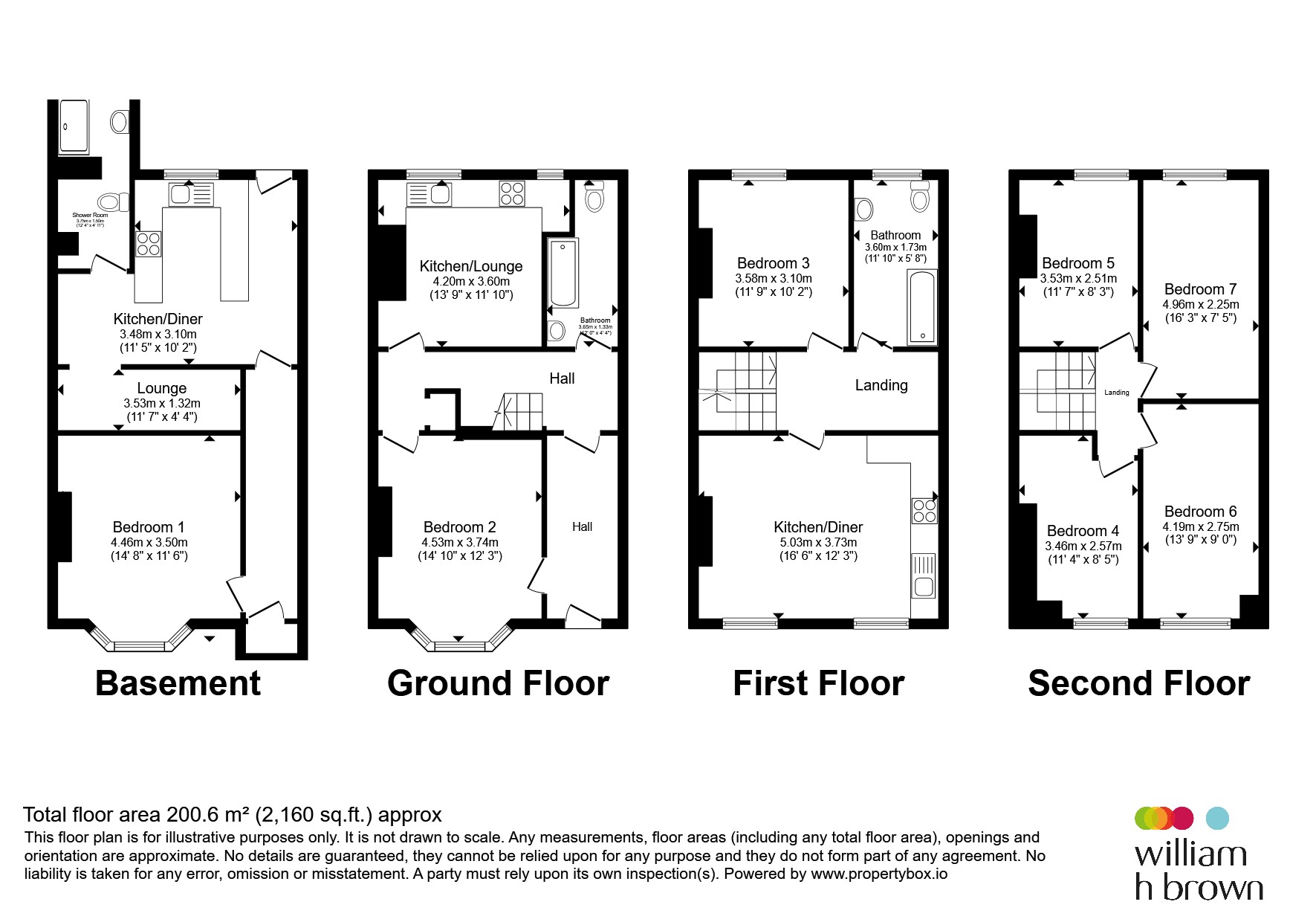30, Ebor Place, Leeds floorplan