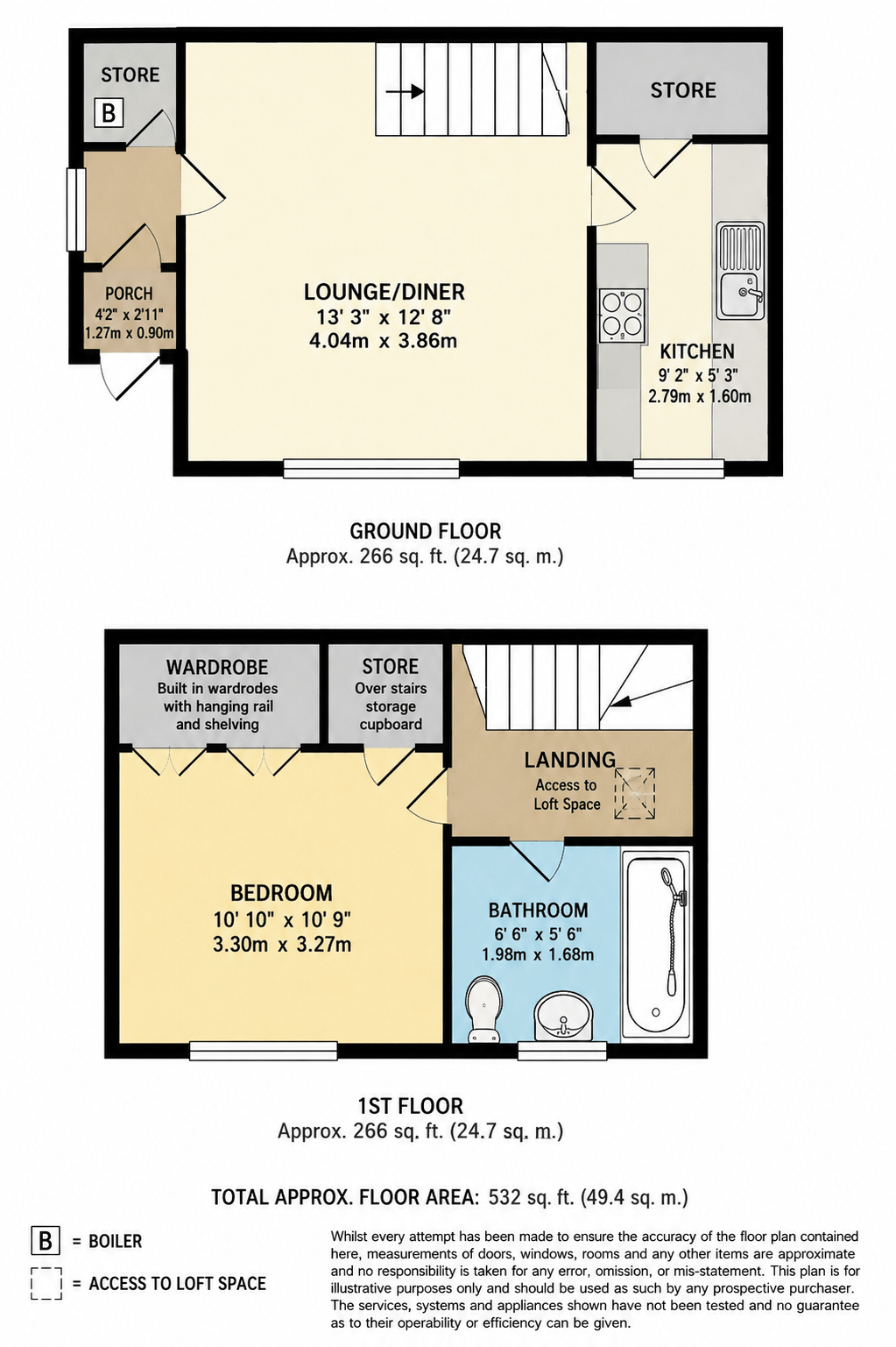1 Sharples Green, Luton floorplan