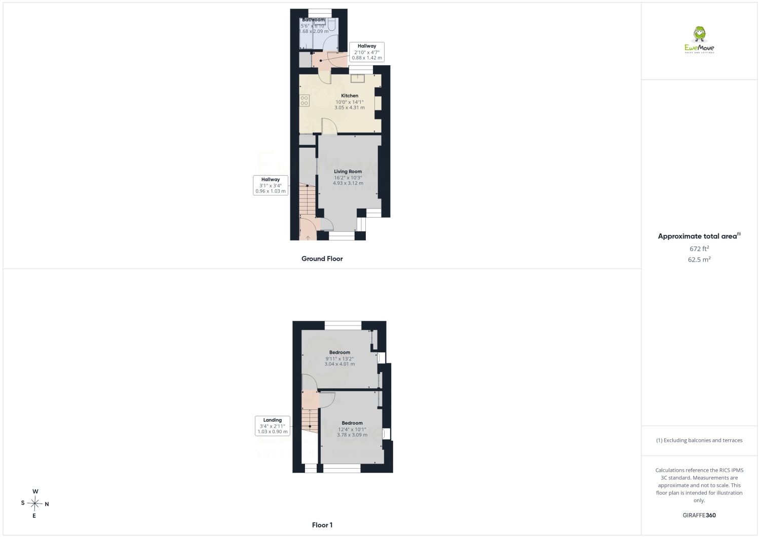 55, Elm Road, Erith floorplan