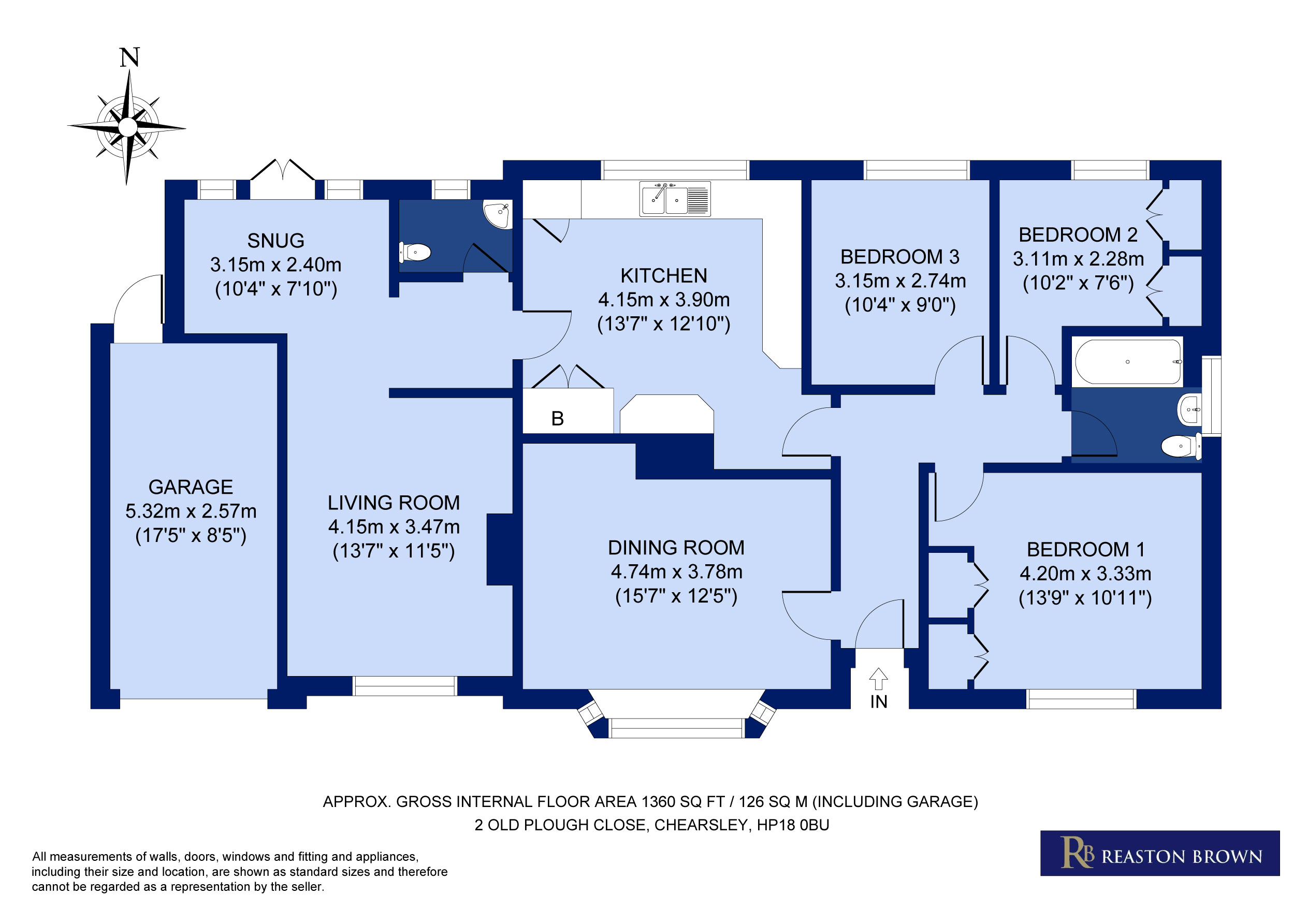 Old Plough Close, Chearsley floorplan