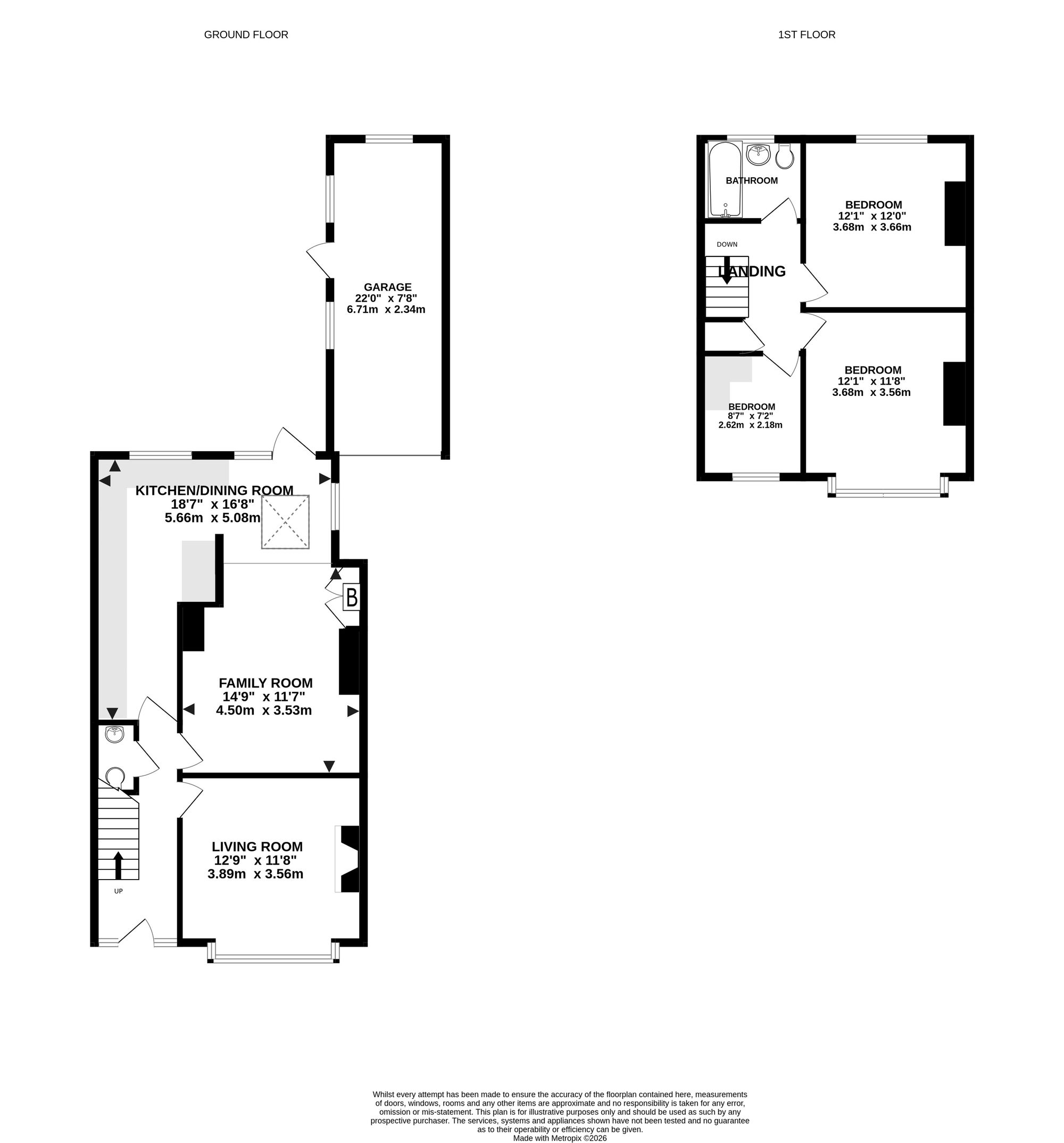 92 Amberley Road, Portsmouth floorplan