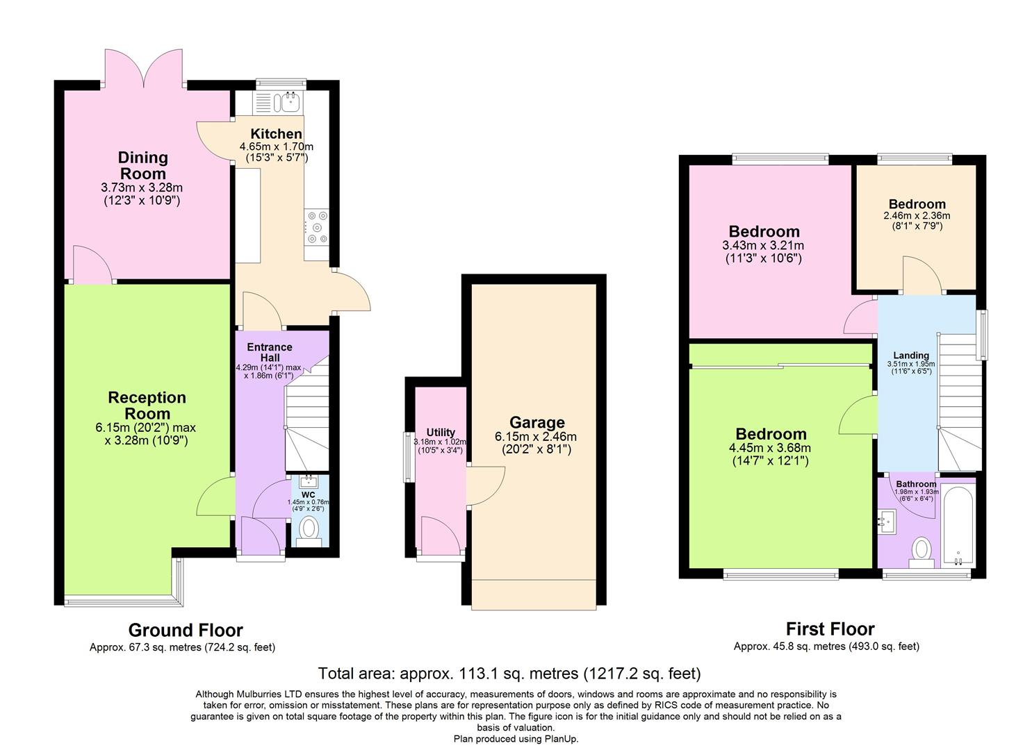85, Tile Kiln Lane, Hemel Hempstead floorplan