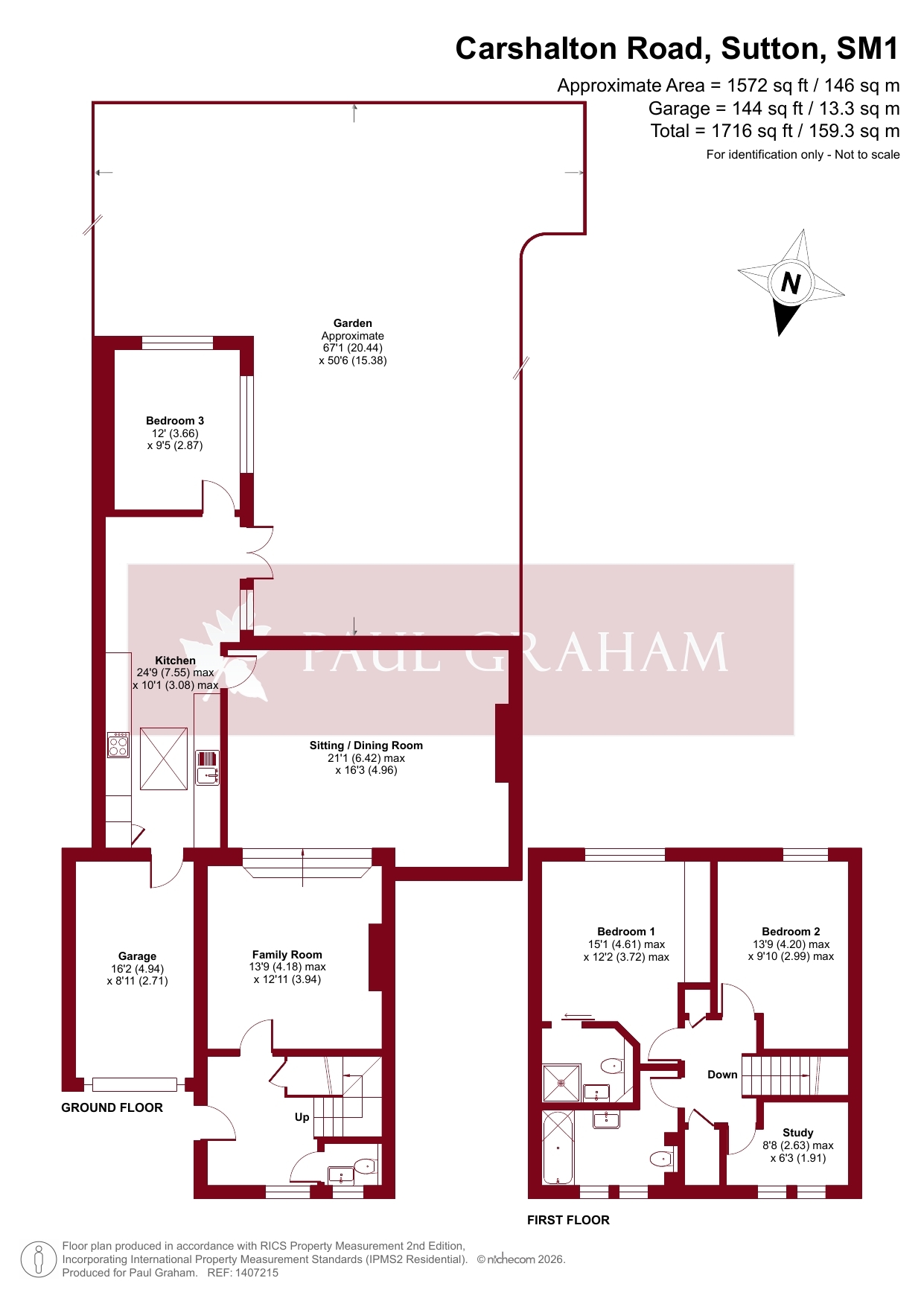Carshalton Road, Sutton floorplan