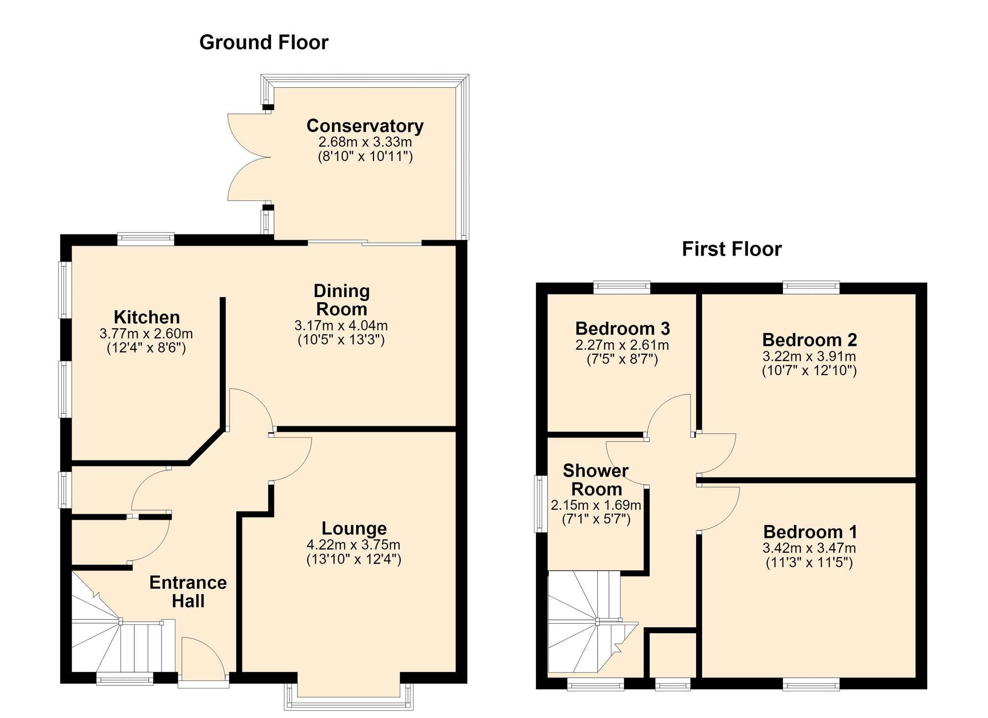 194 London Road, Peterborough floorplan