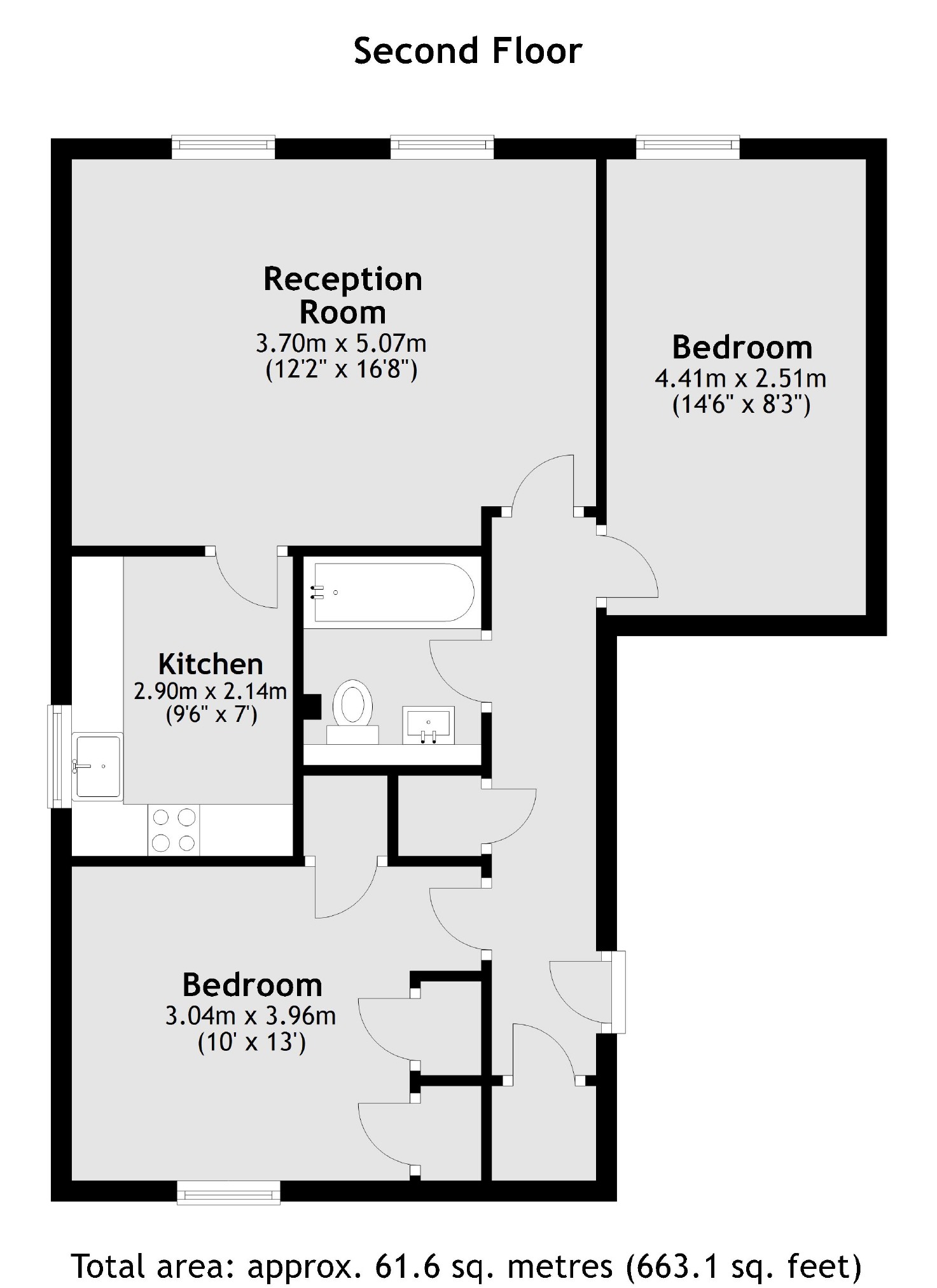 Hampton Road, Twickenham TW2, 2 bedroom flat for sale 63963148
