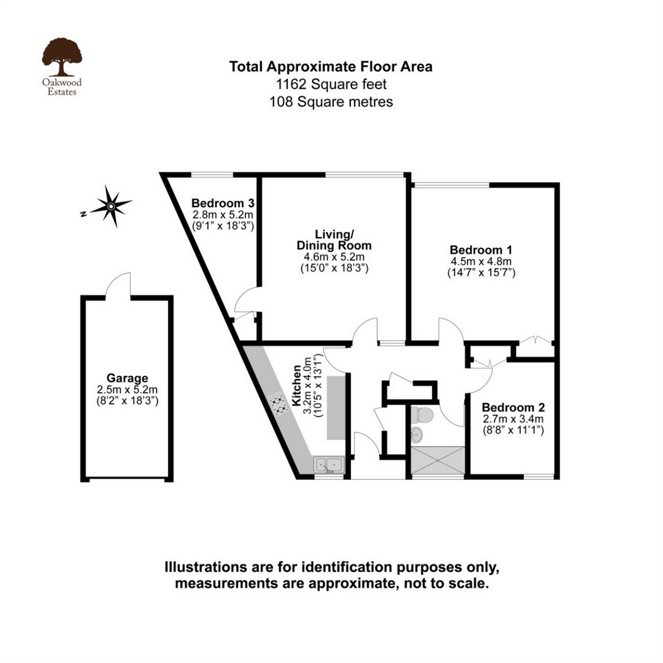 Gibson Court, Ditton Road, Langley, Berkshire SL3, 3 bedroom