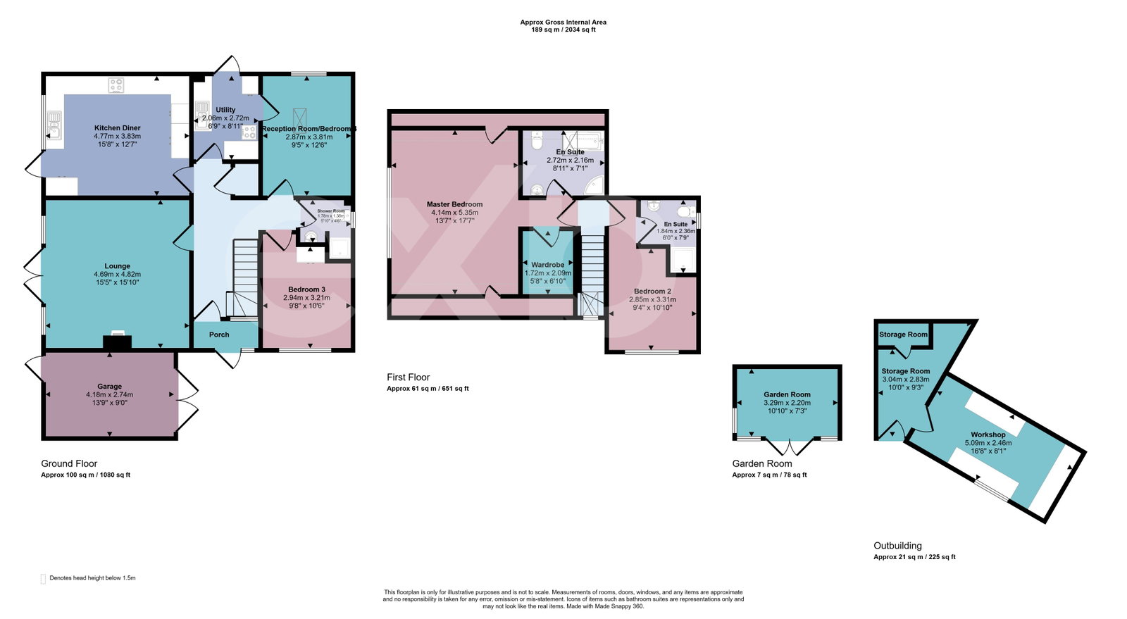 The Stables, 10 Belle Vue Road, Paignton floorplan