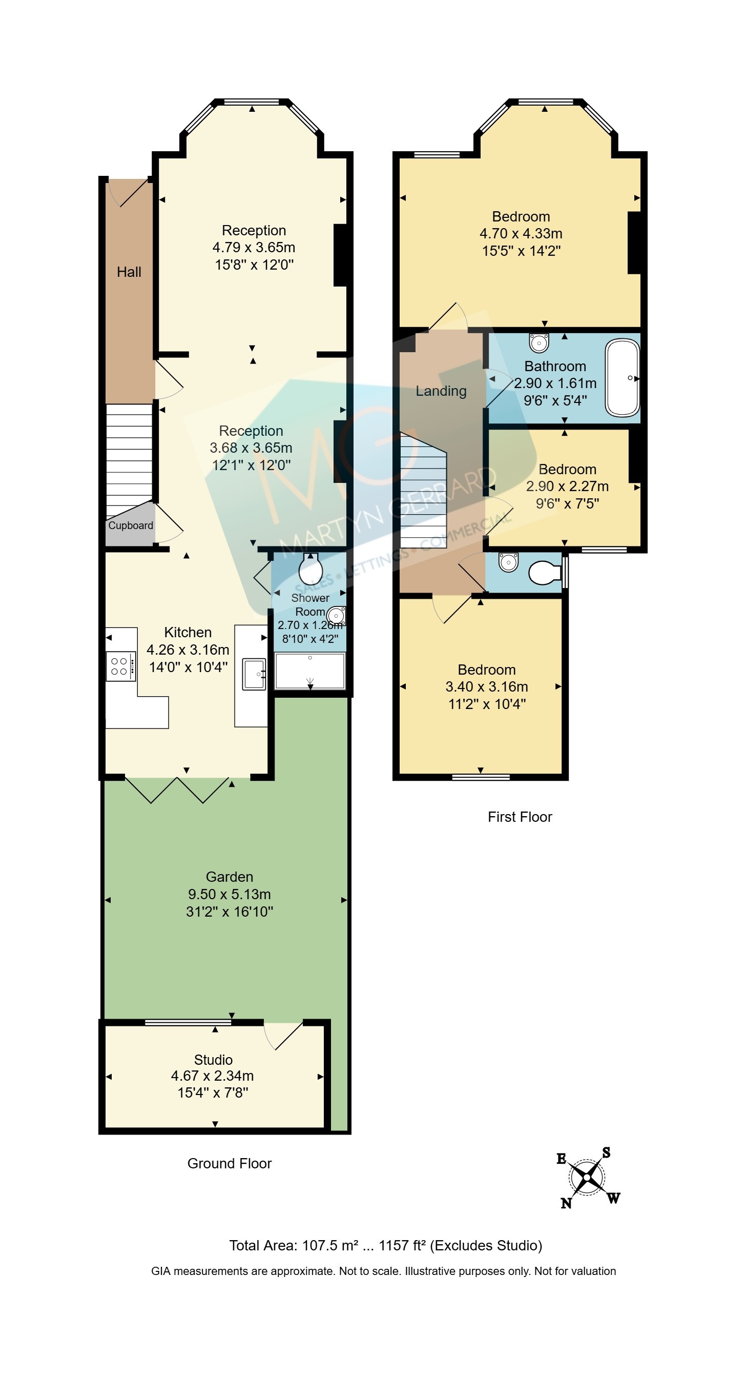 179, Long Lane, London floorplan