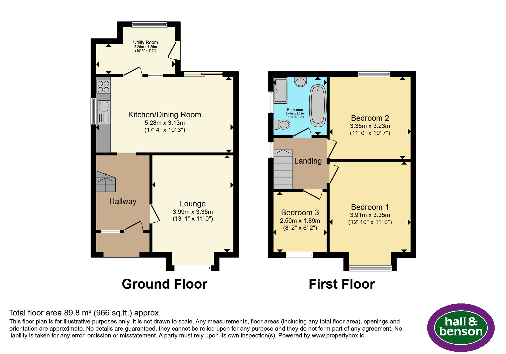 91, Derby Road, Ilkeston floorplan