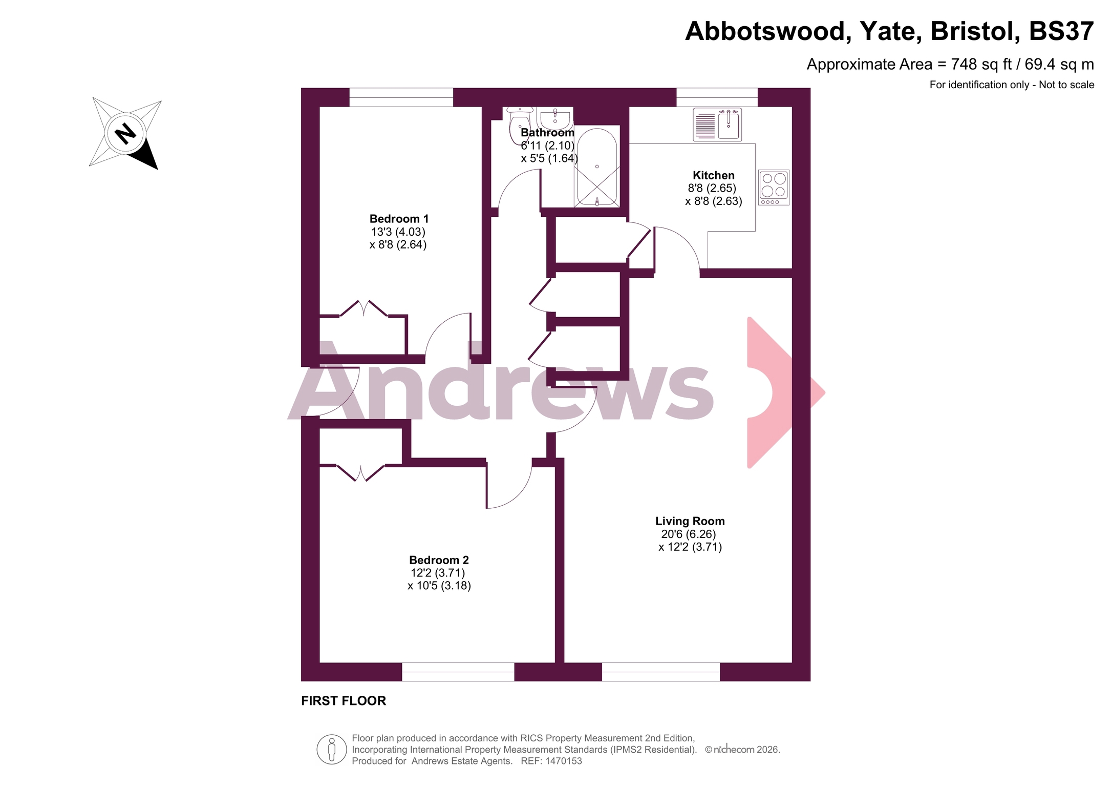 86, Abbotswood, Bristol floorplan