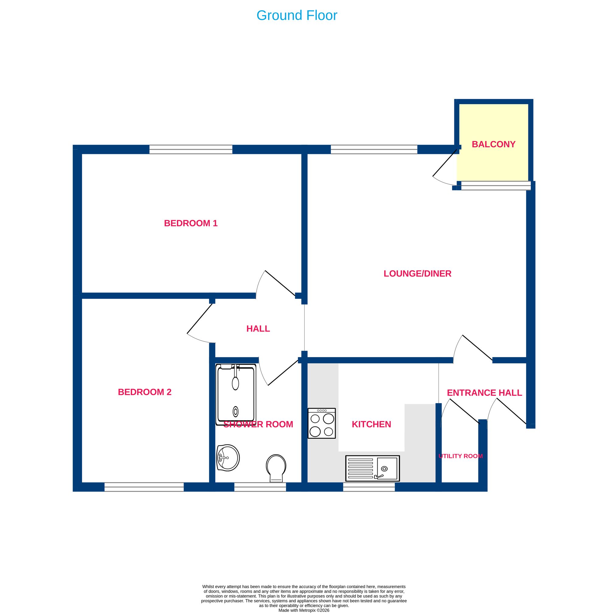42 Honeypot Lane, Basildon floorplan