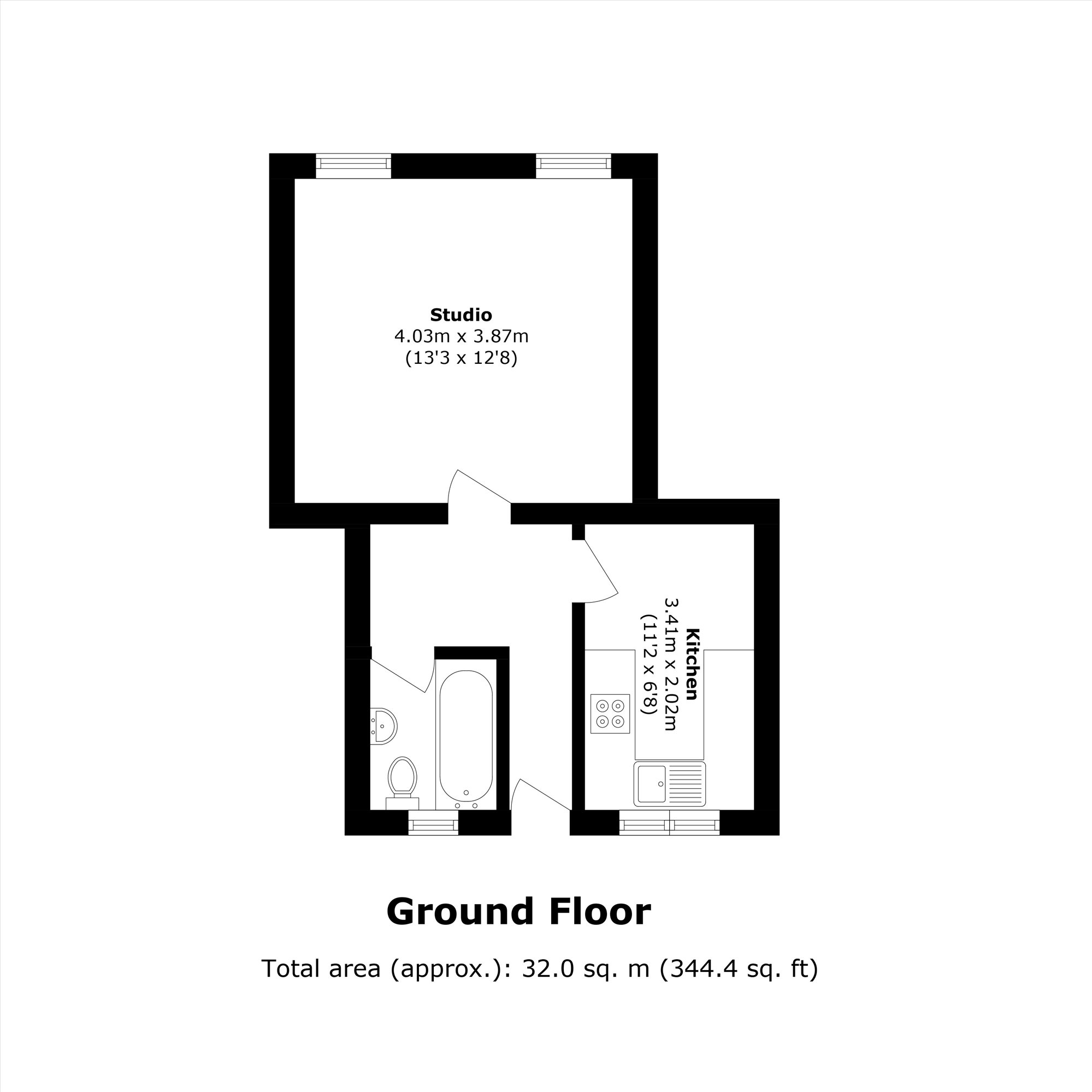 Vallance Road, London floorplan