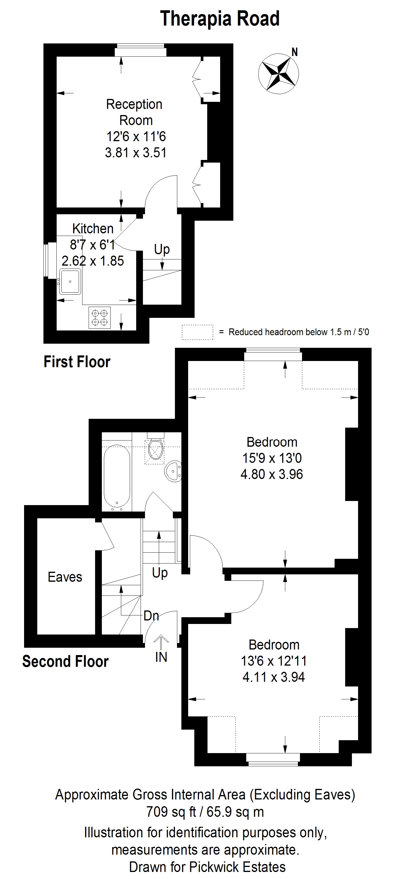 2C, Therapia Road, London floorplan