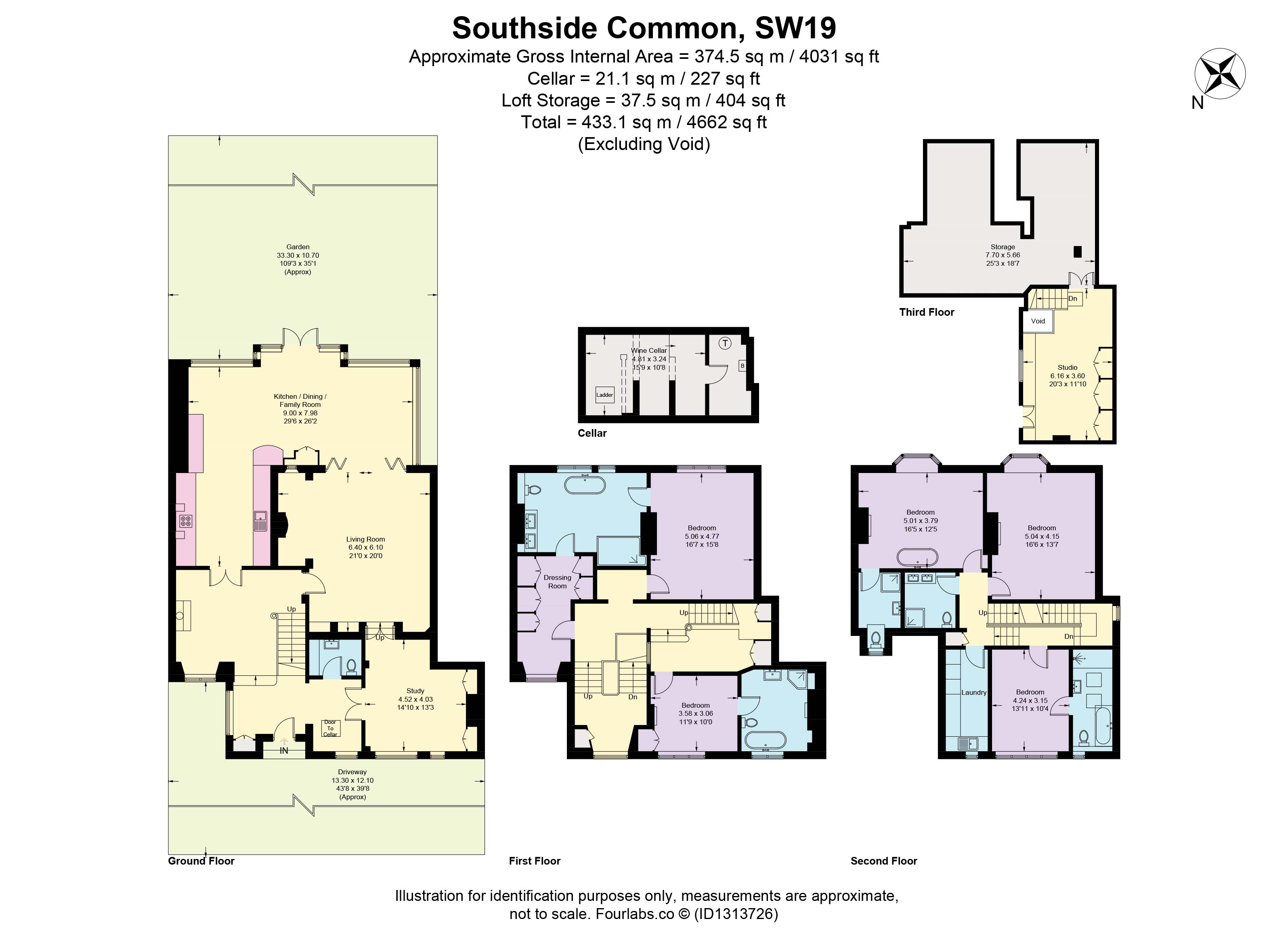 9, Southside Common, London floorplan