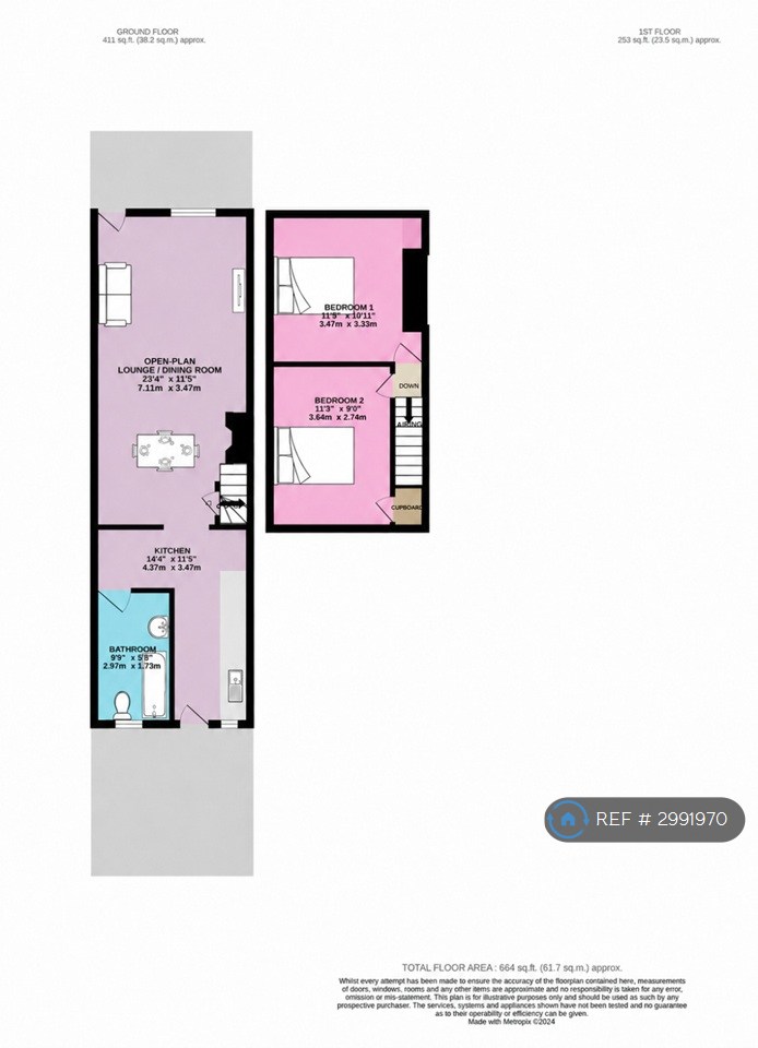 Grovehill Road, Beverley floorplan