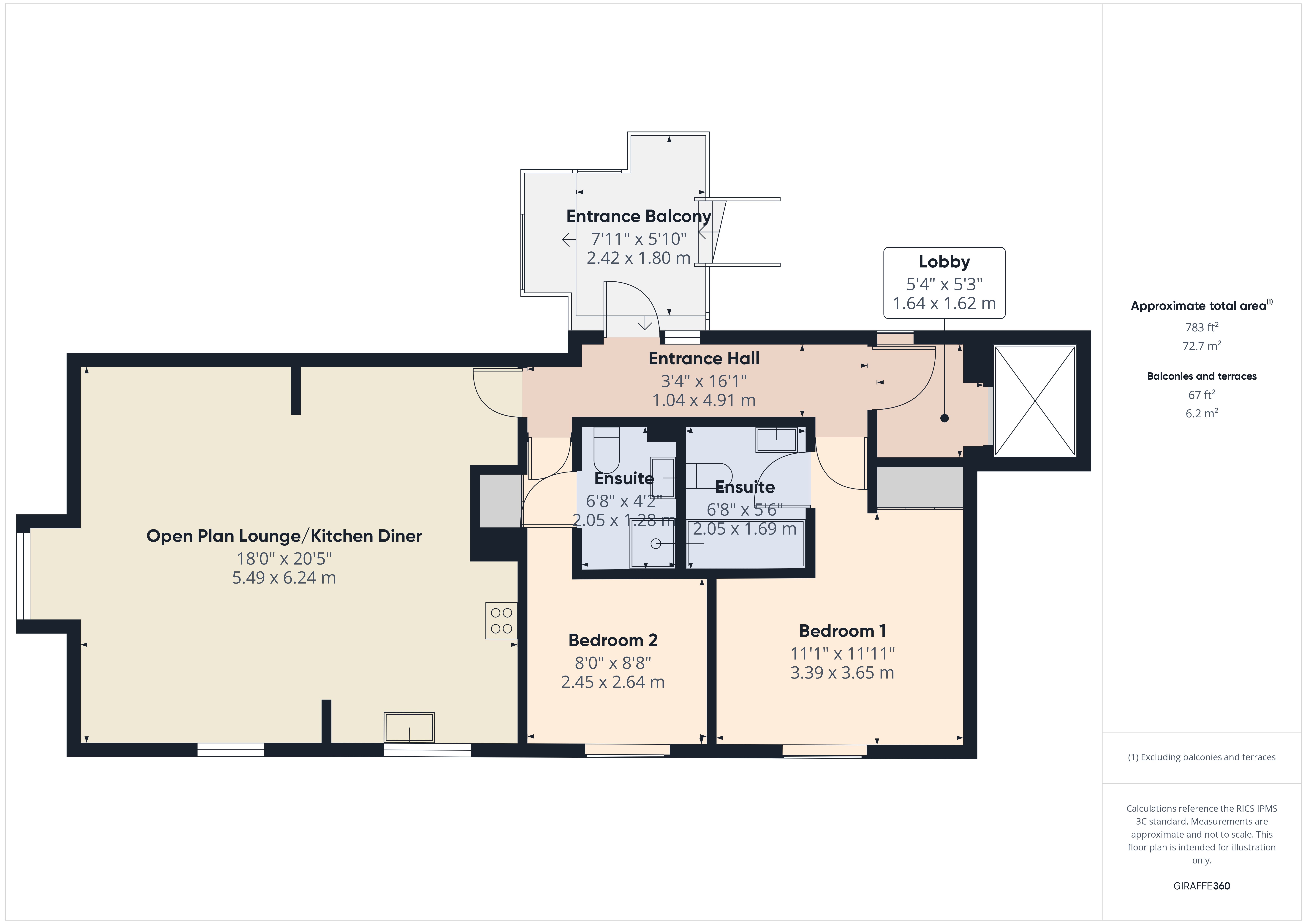 11 Piran Heights,, Upton, Cornwall floorplan