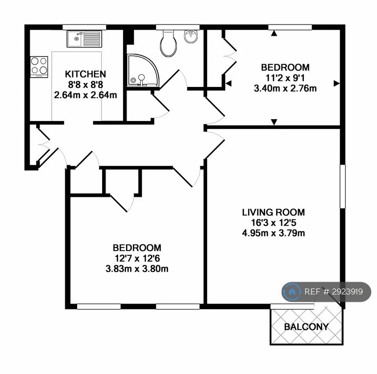 Elleray Court, Ash Vale floorplan