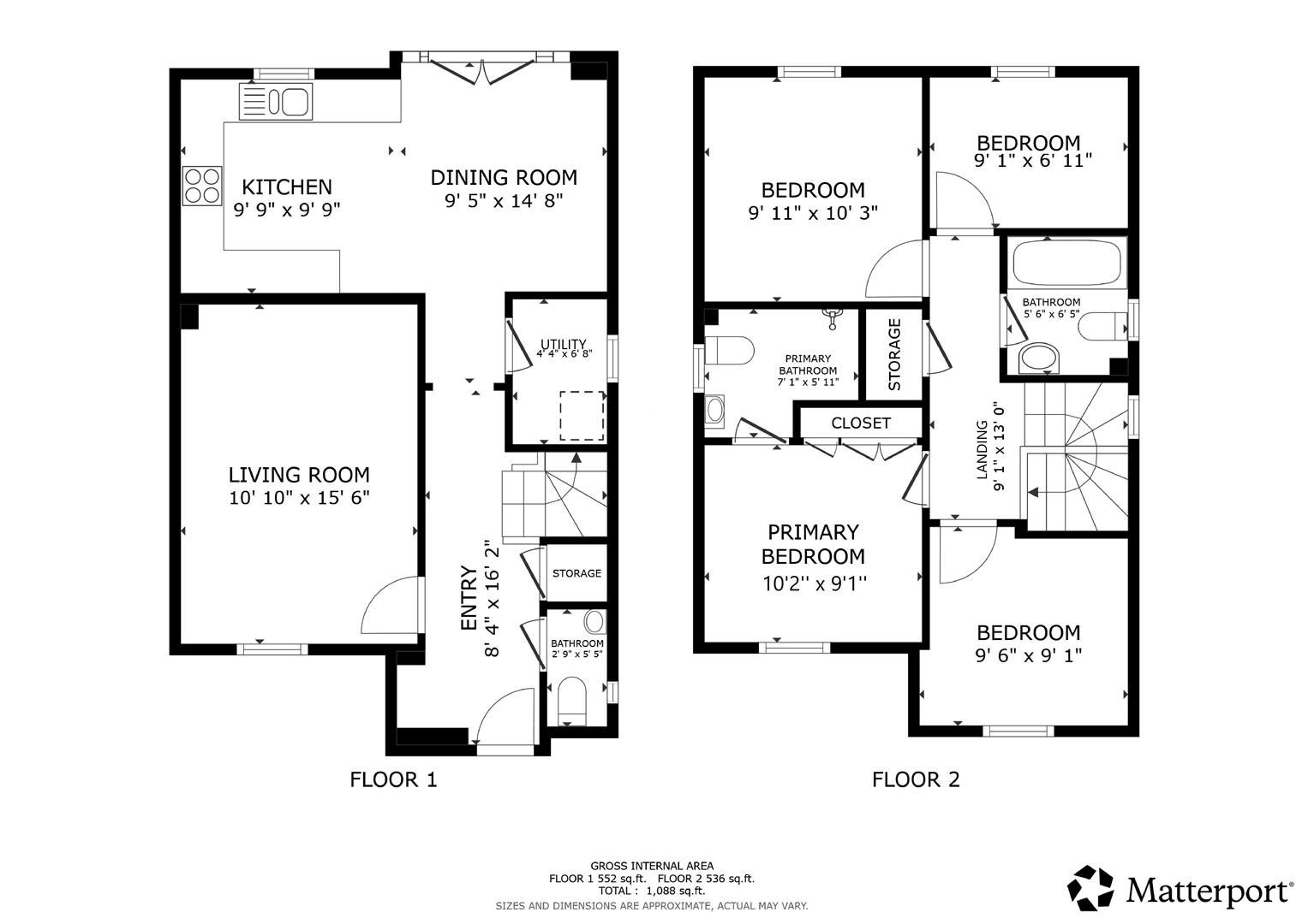 8, Green Meadow Close, Barry floorplan