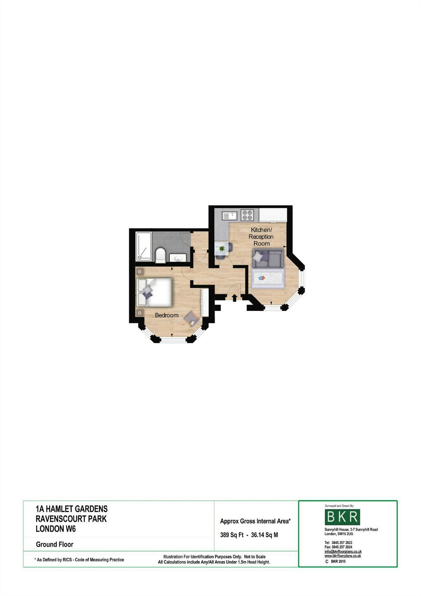 1 Bedrooms Flat to rent in Hamlet Gardens, Ravenscourt Park, London W6