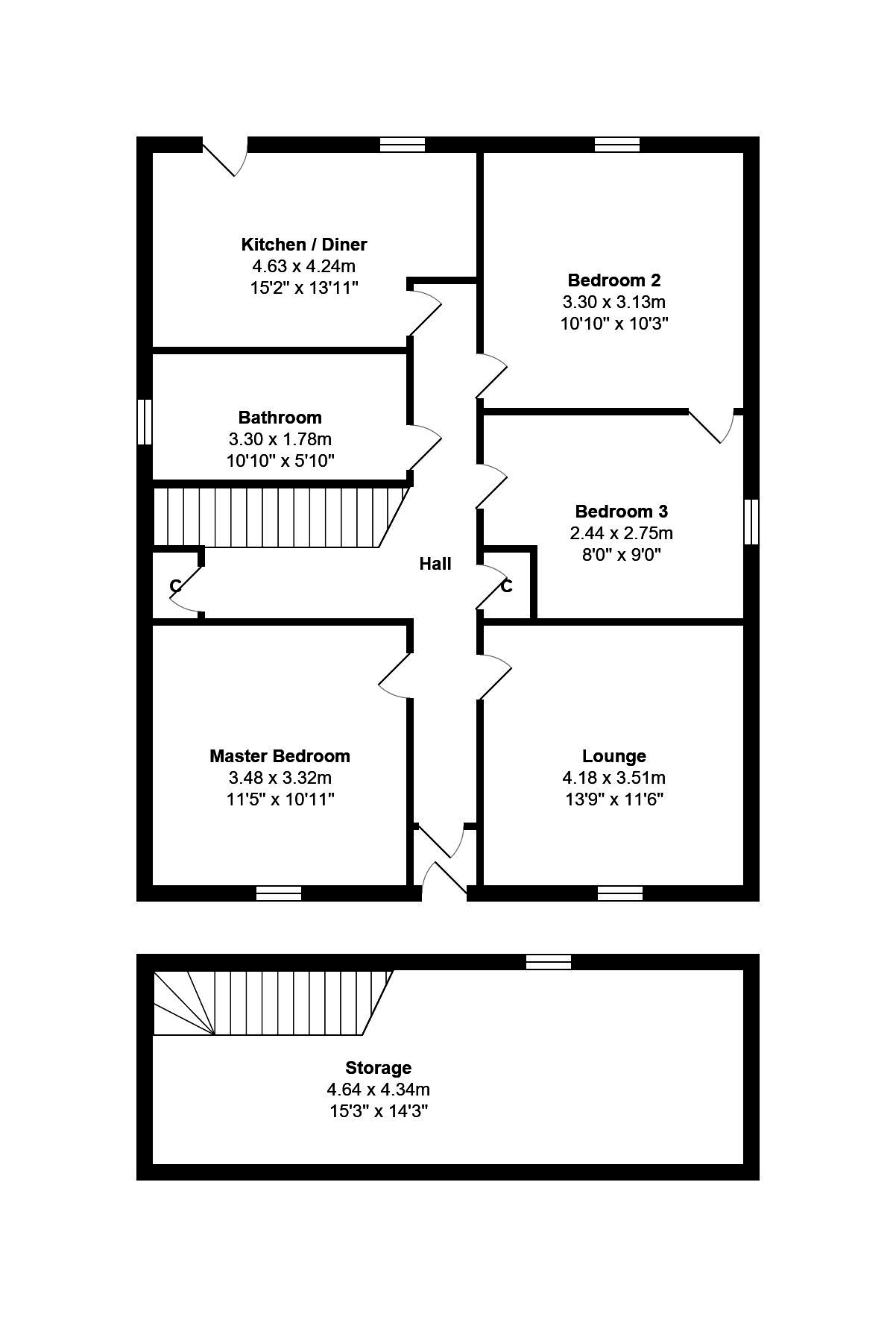 3 Bedrooms Semi-detached bungalow for sale in Meadowhead Rd, Plains, Airdrie ML6