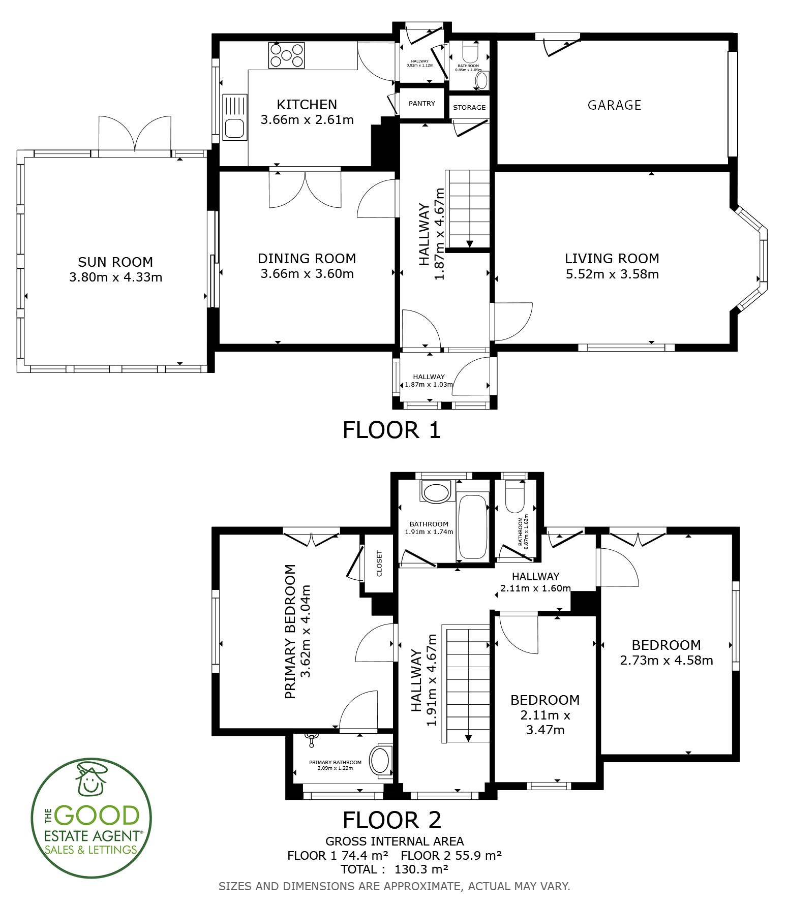 65, Greenway Road, Cheadle floorplan