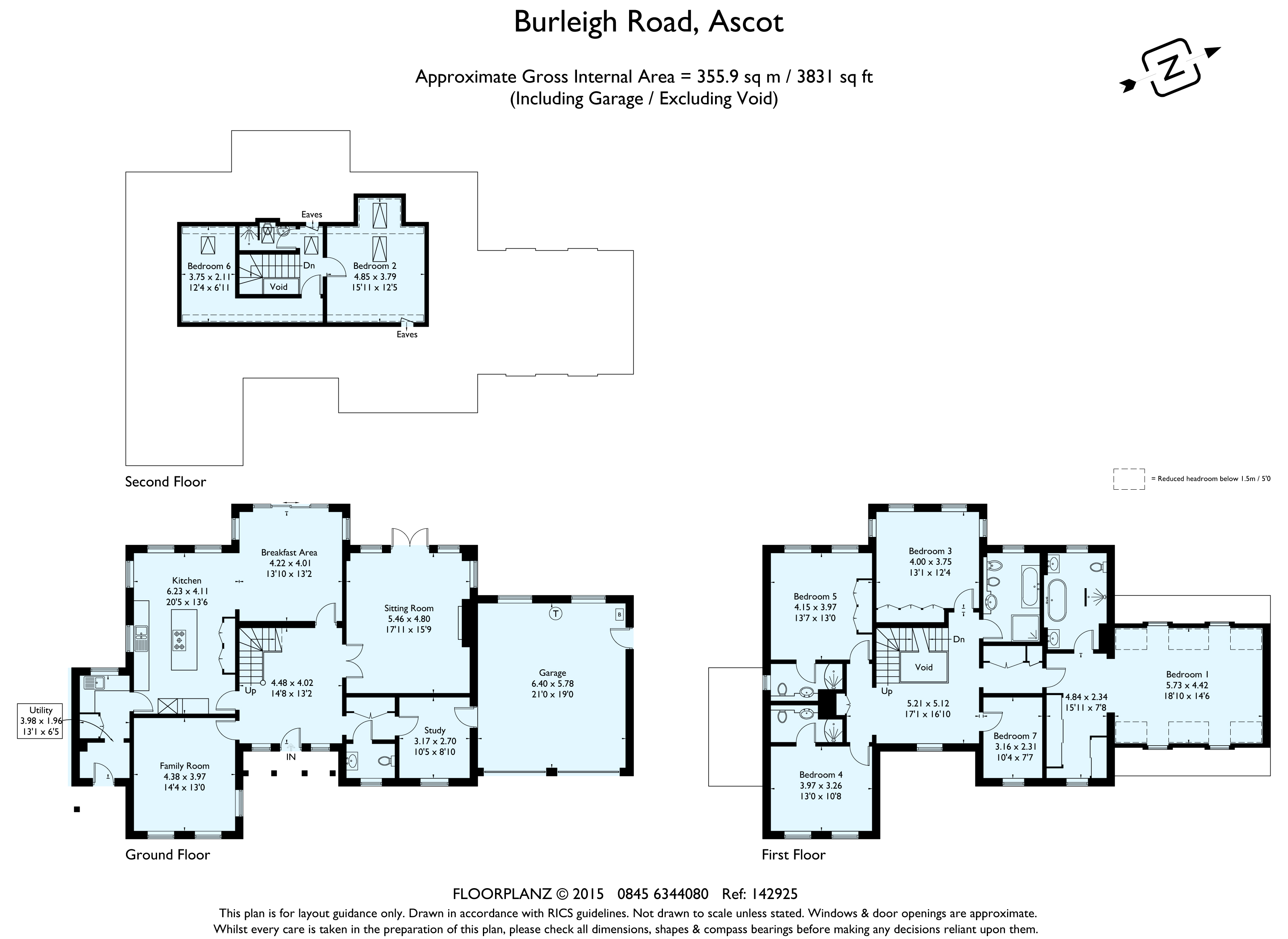 Spring Hill, Burleigh Road, Ascot floorplan