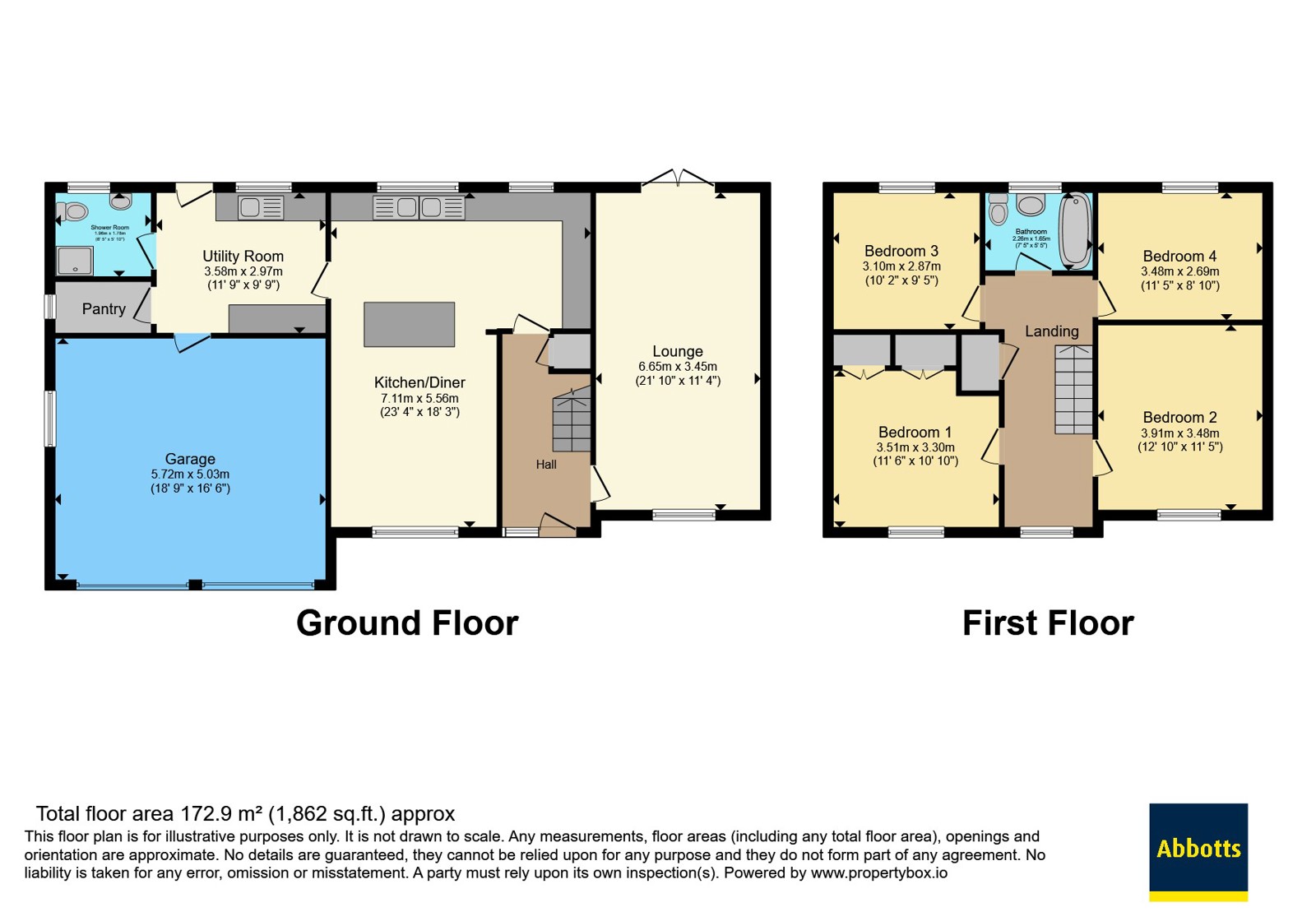 28, Station Road, Spalding floorplan