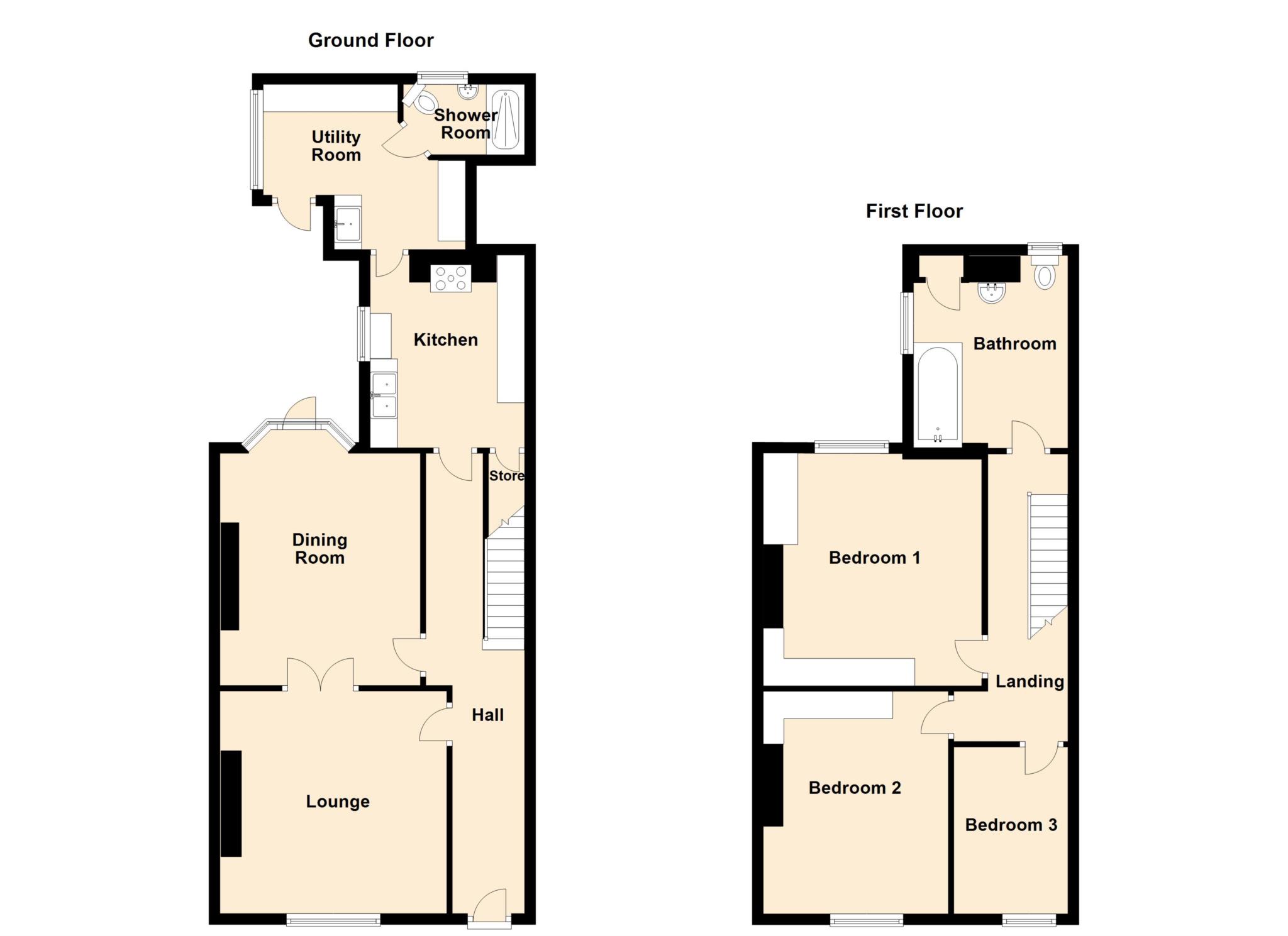 3 Bedrooms End terrace house for sale in Shaw Road, Royton, Oldham OL2