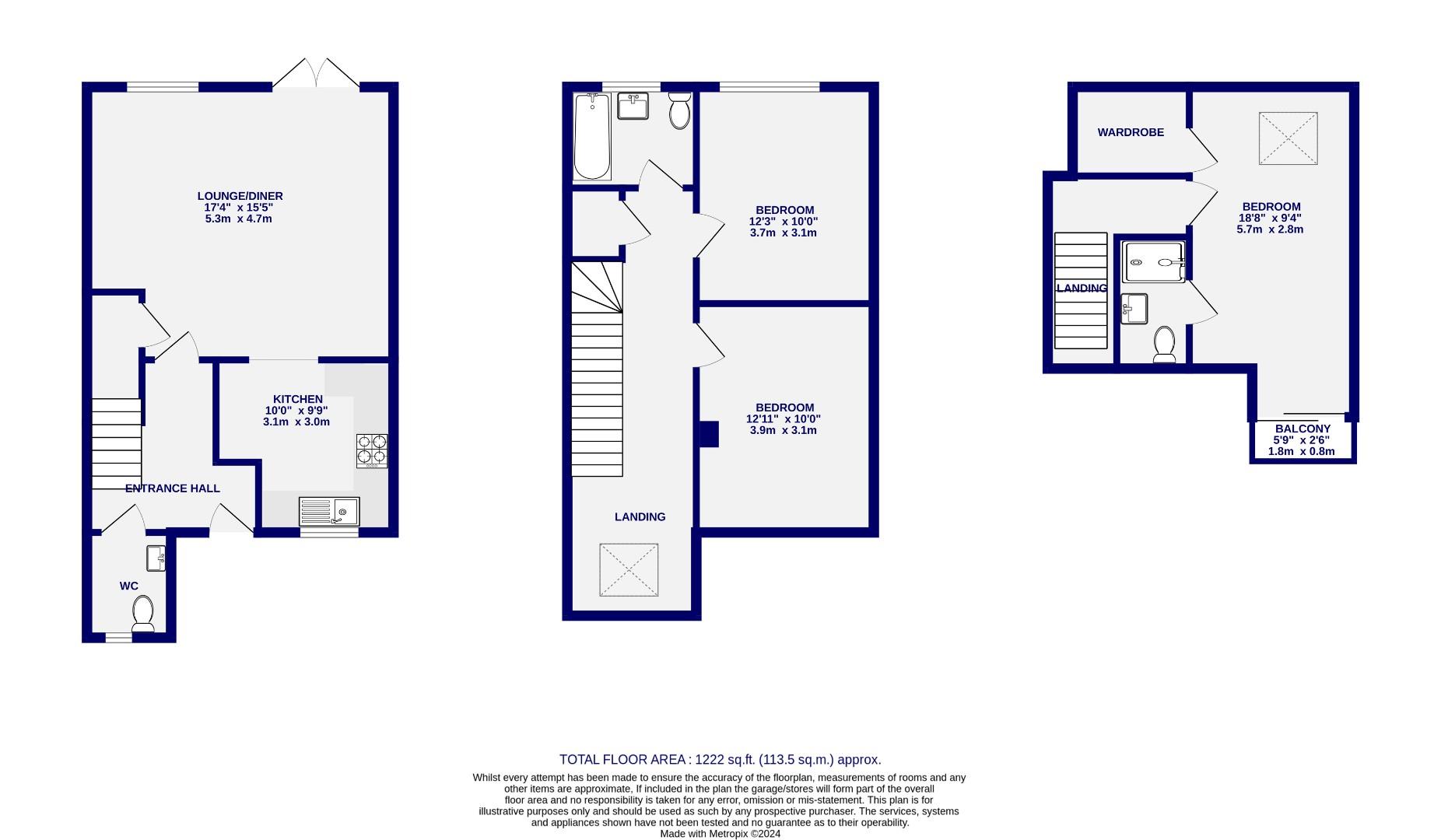 Derwent Way, York floorplan