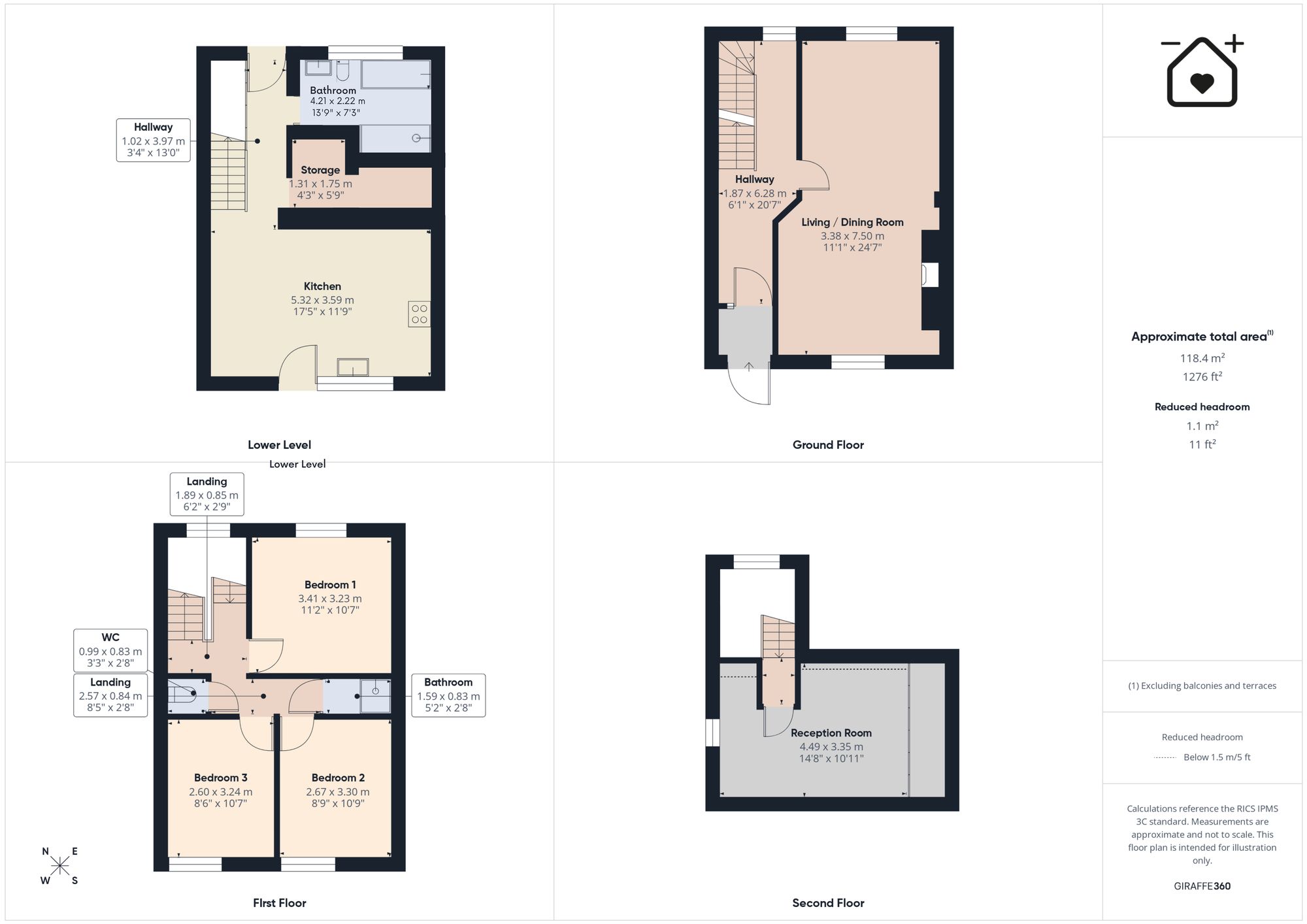 1 Prospect Place, Pembroke Dock floorplan