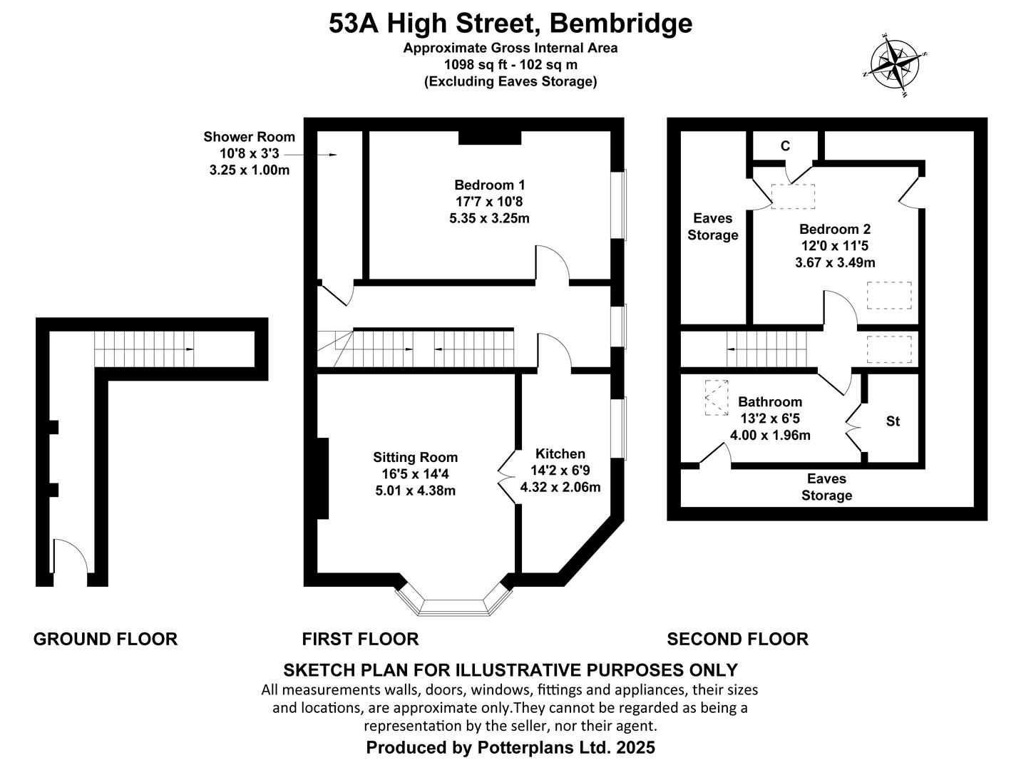 53A Chichester House, High Street, Bembridge floorplan