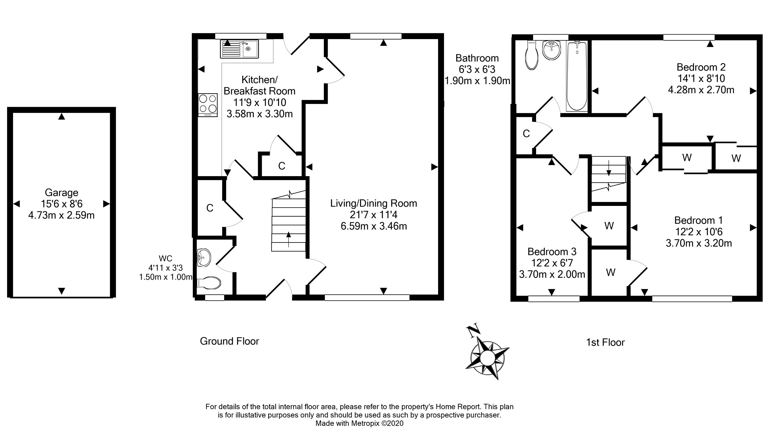 3 bed terraced house for sale in 2 Saint Annes Path, Polton, Lasswade