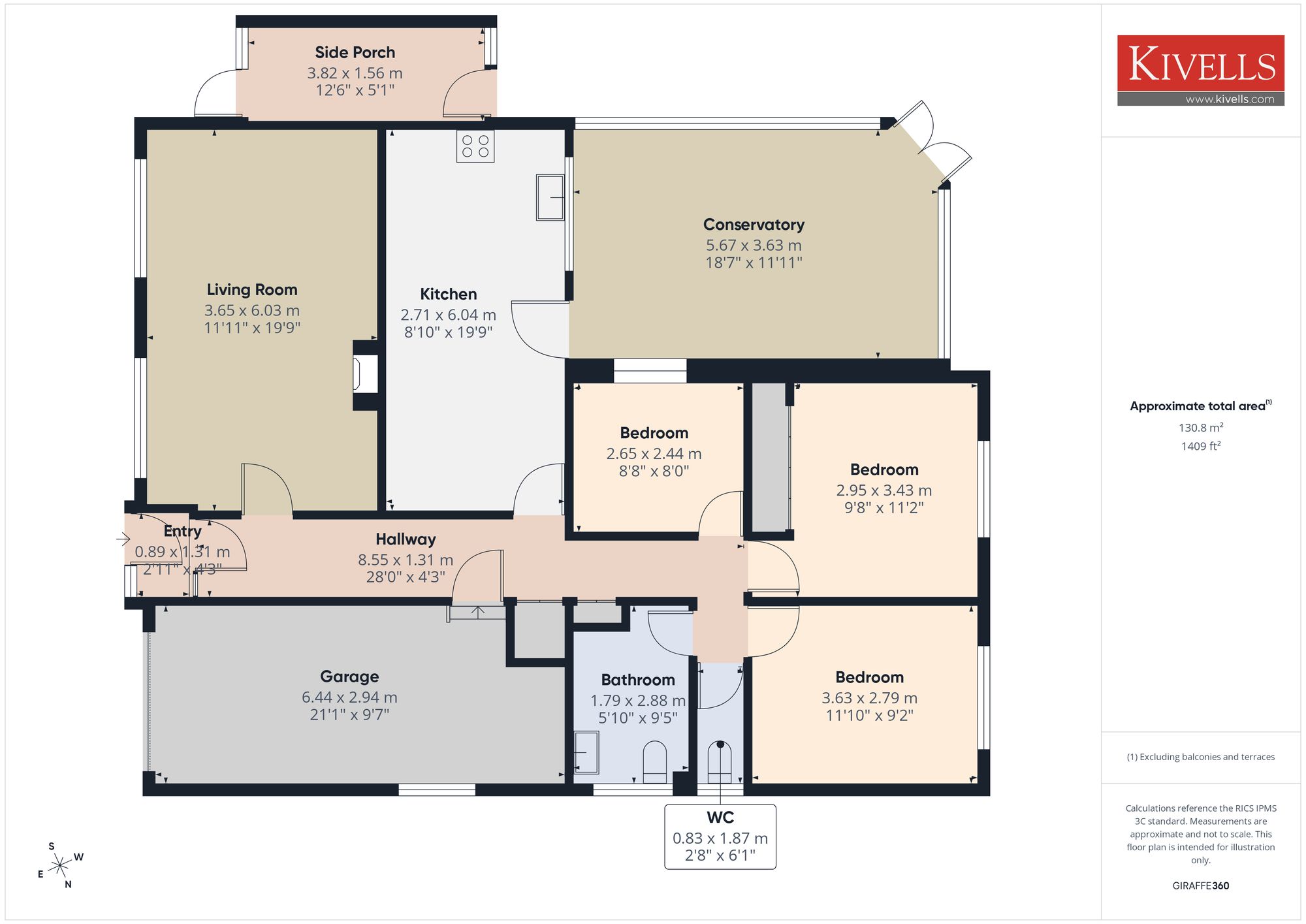 5 Rosecraddoc View, Liskeard floorplan